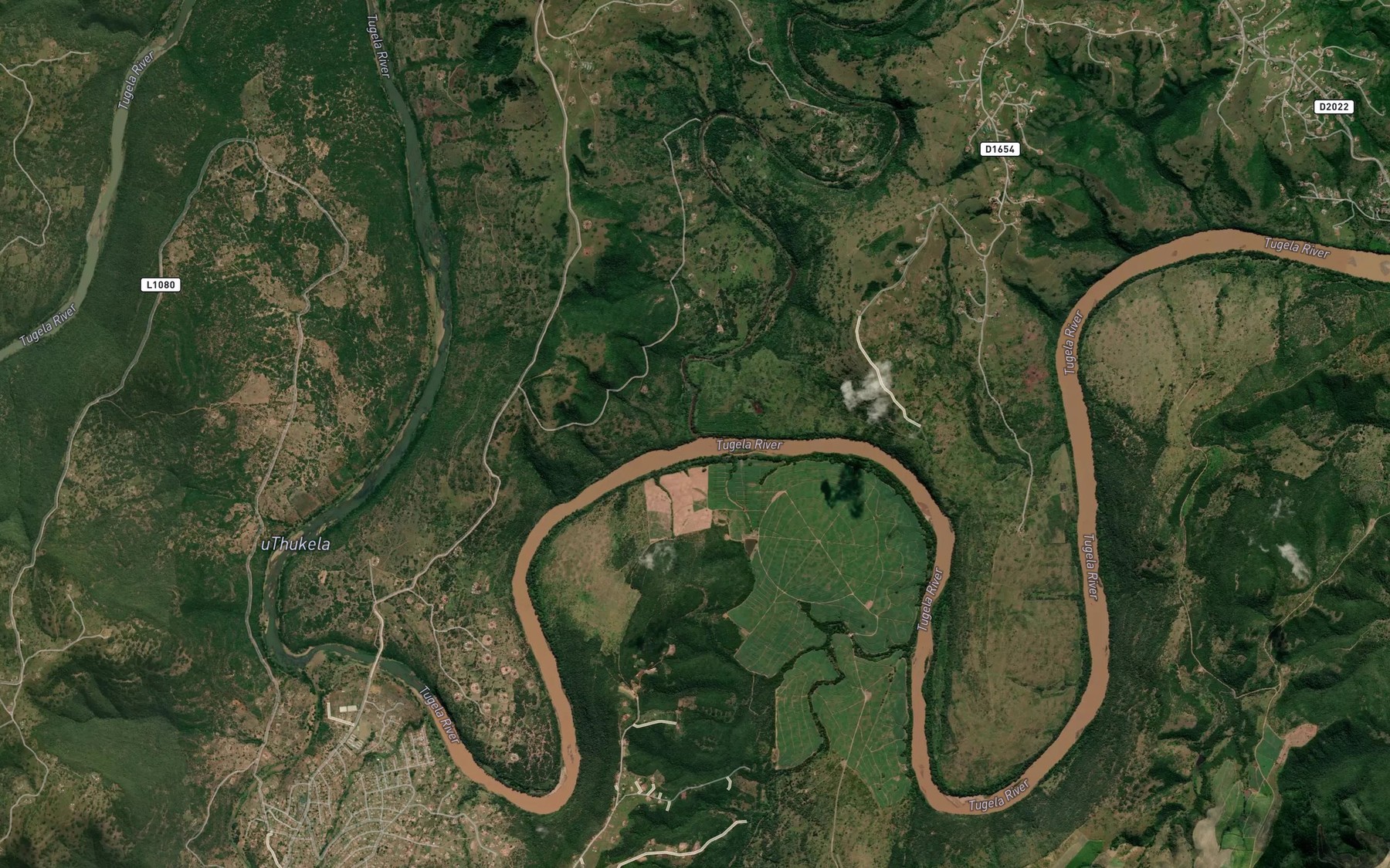 Satellite map of the Nembe