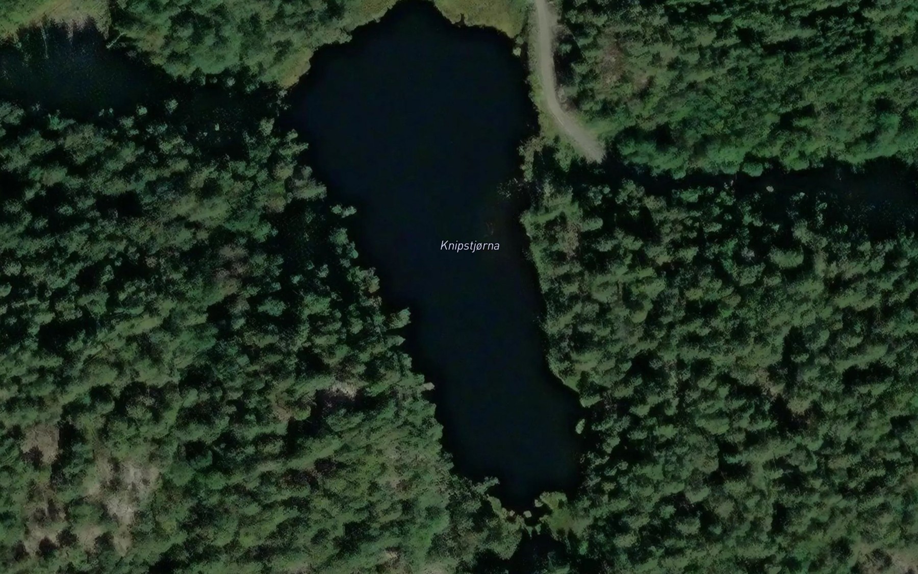 Satellite map of the Knipstjorna