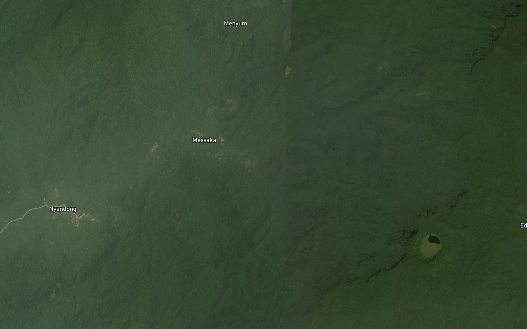 Satellite map of the Noibissong
