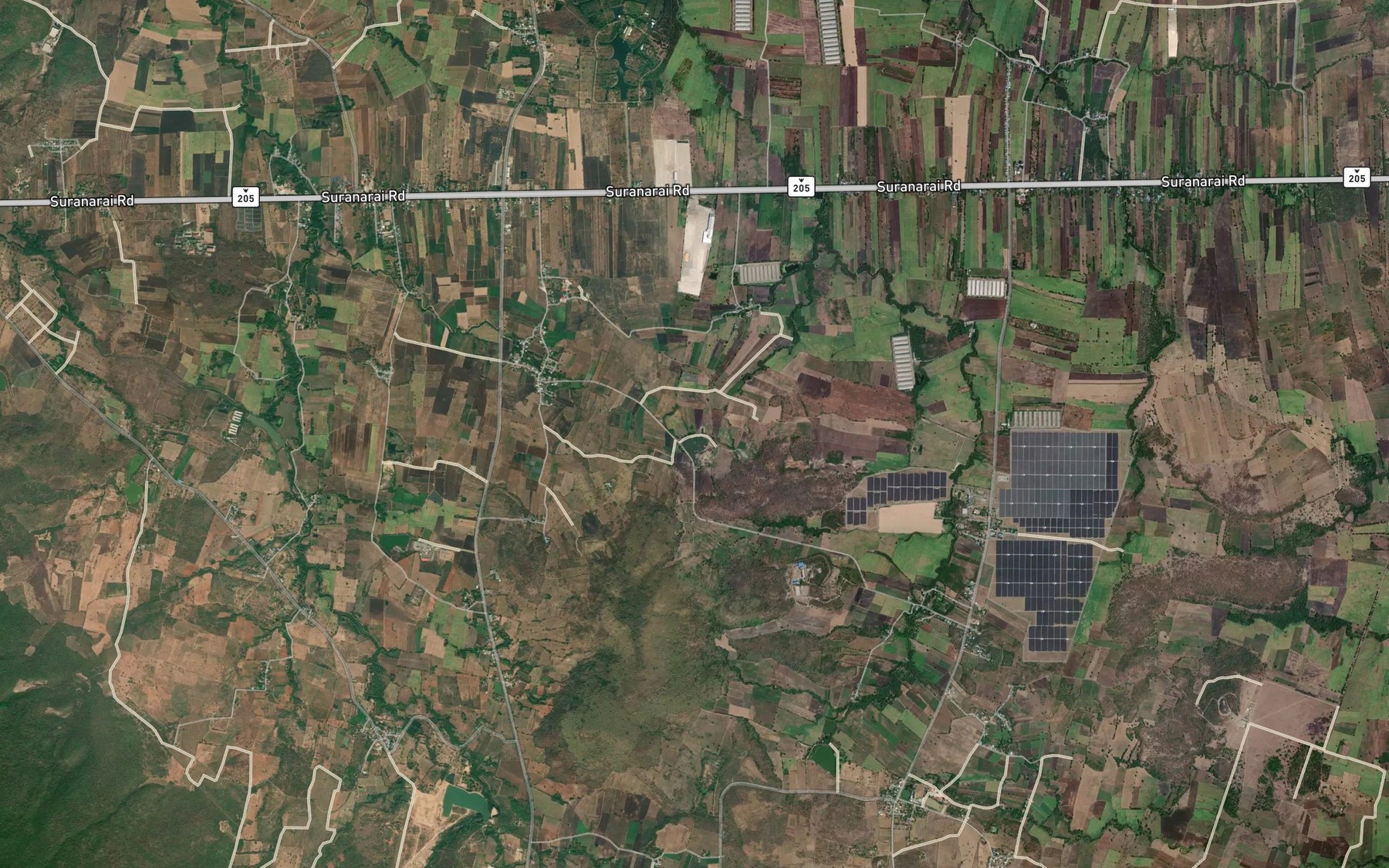 Satellite map of the Ang Kep Nam Khao Kratae