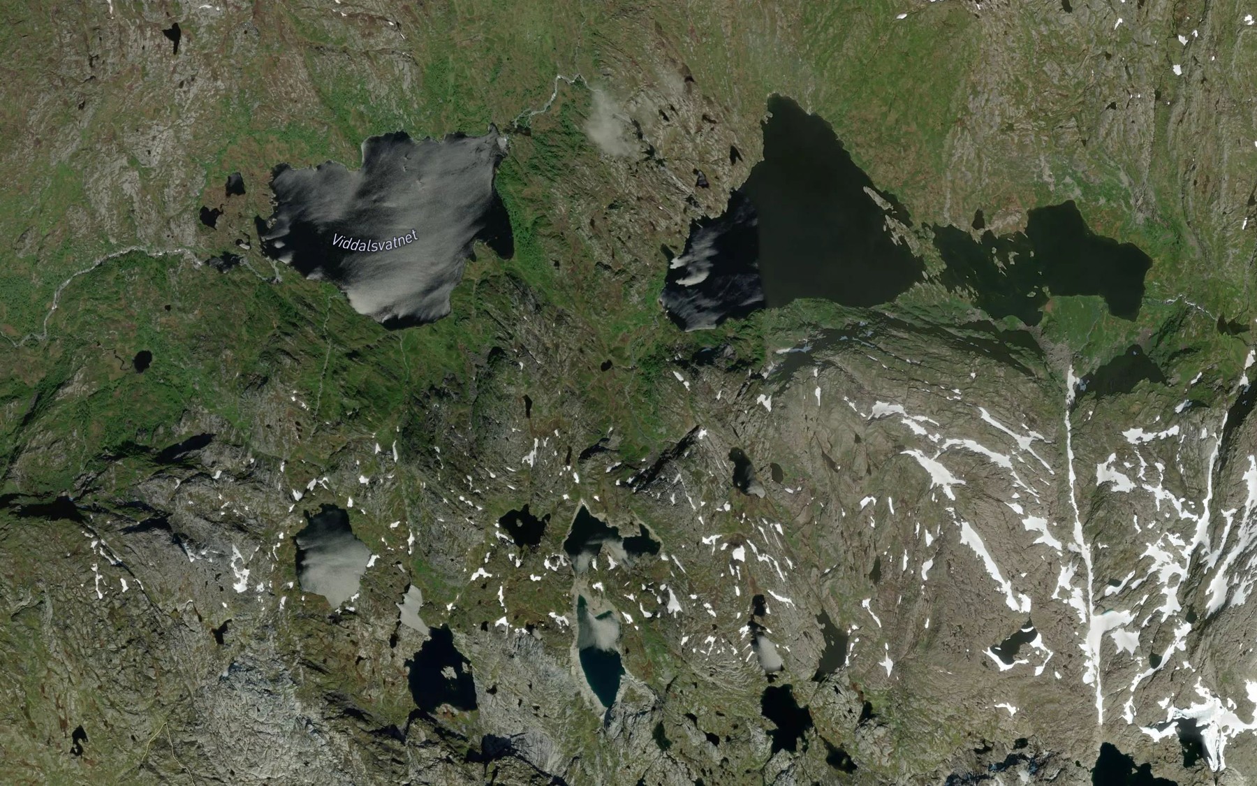 Satellite map of the Bjorndola