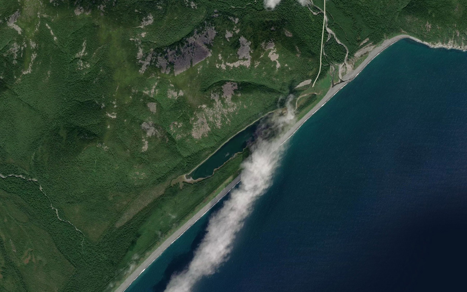 Satellite map of the Ozero Tuor