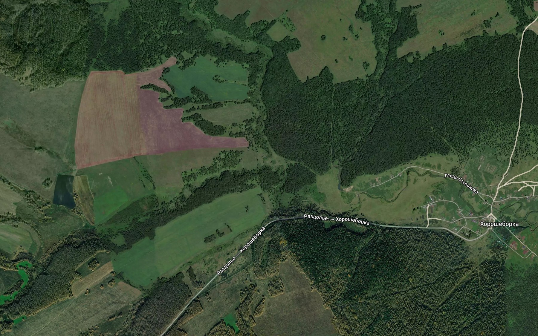 Satellite map of the Vagina