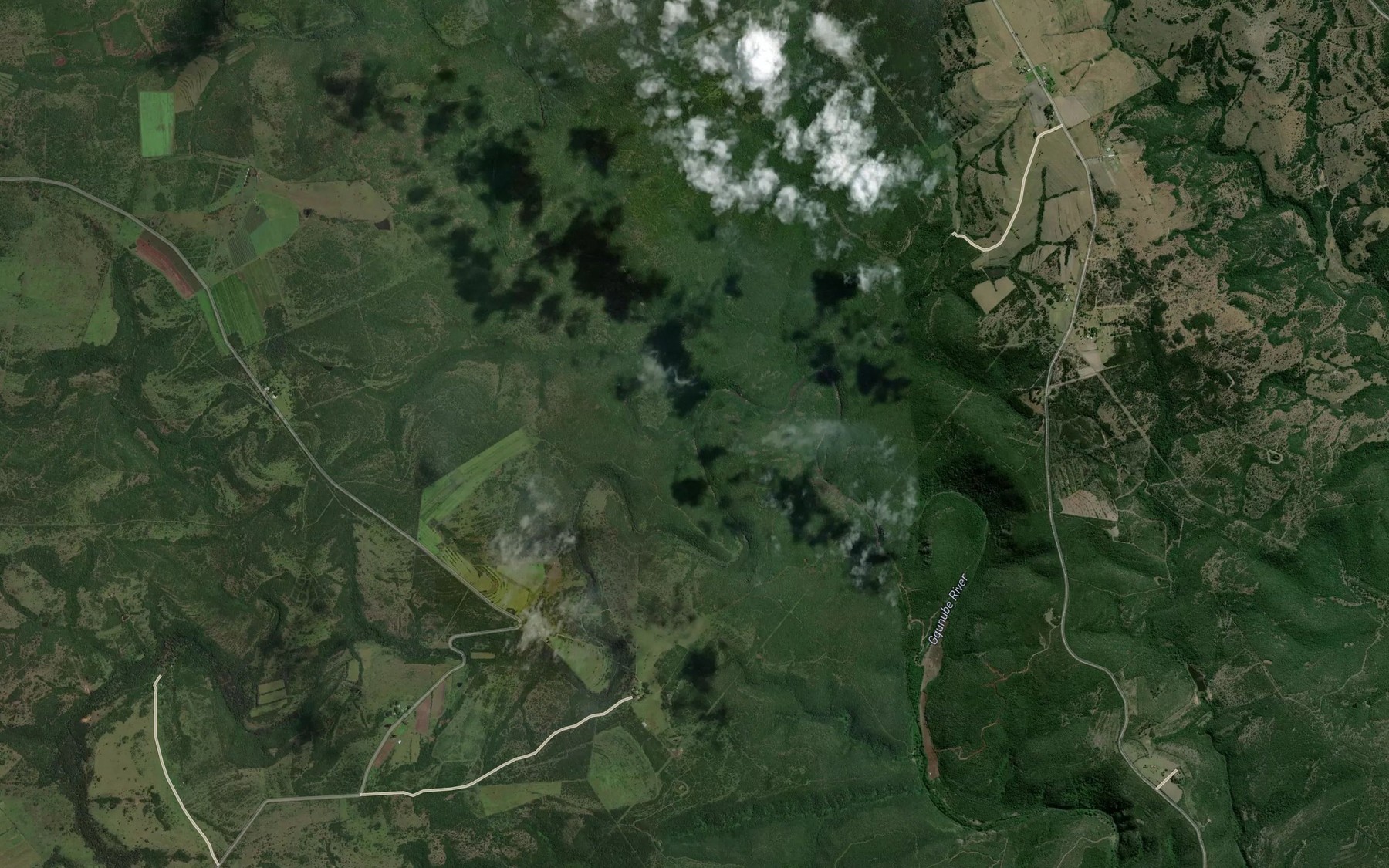 Satellite map of the Ngculu