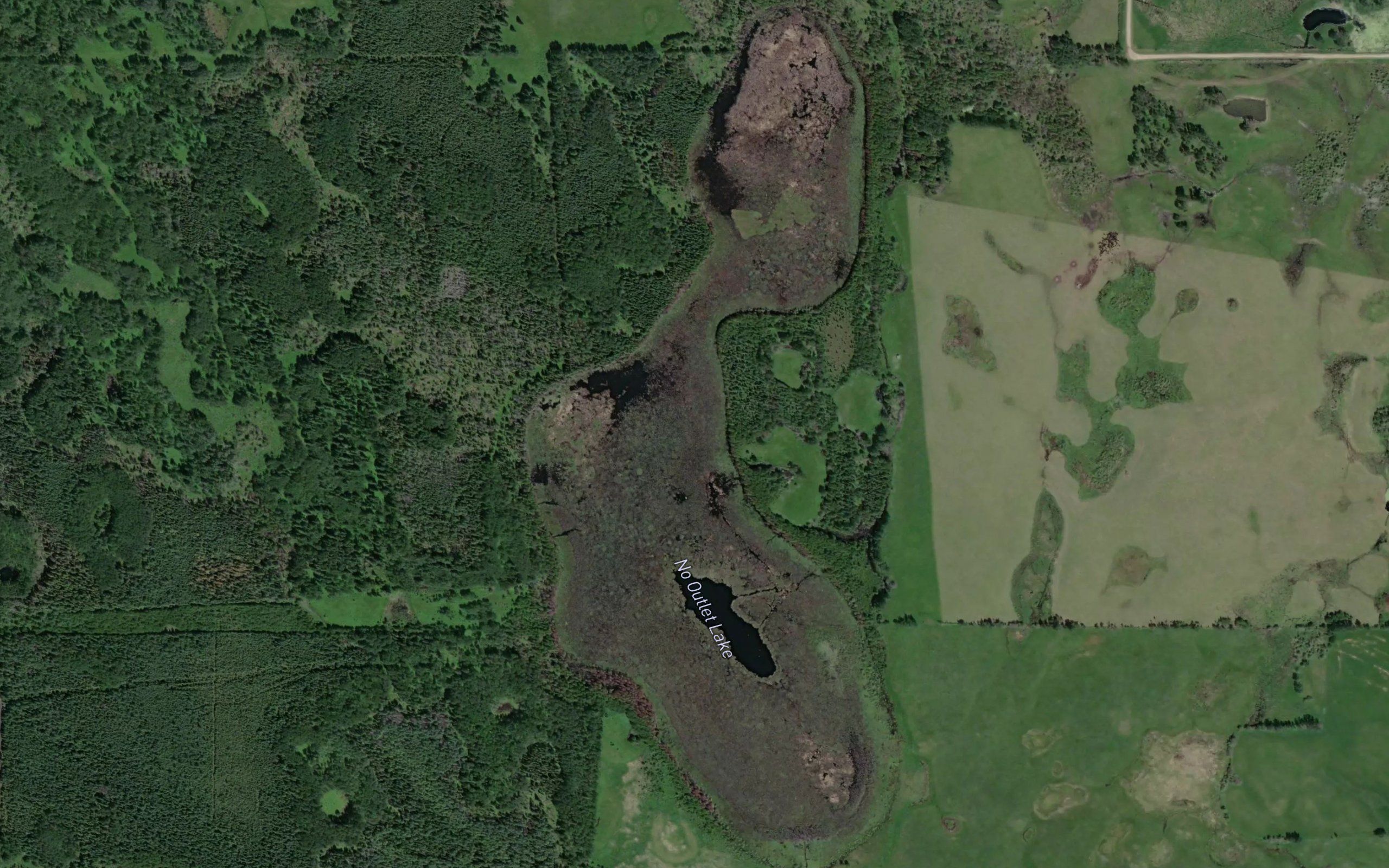 No Outlet Lake