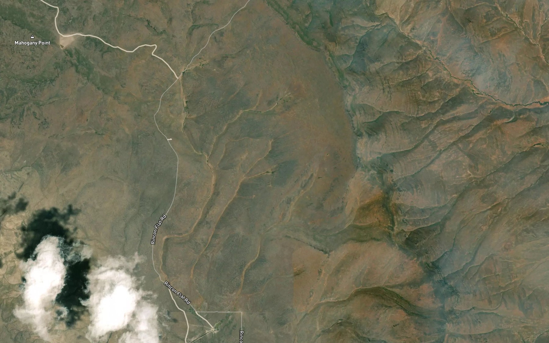 Satellite map of the Deer Spring