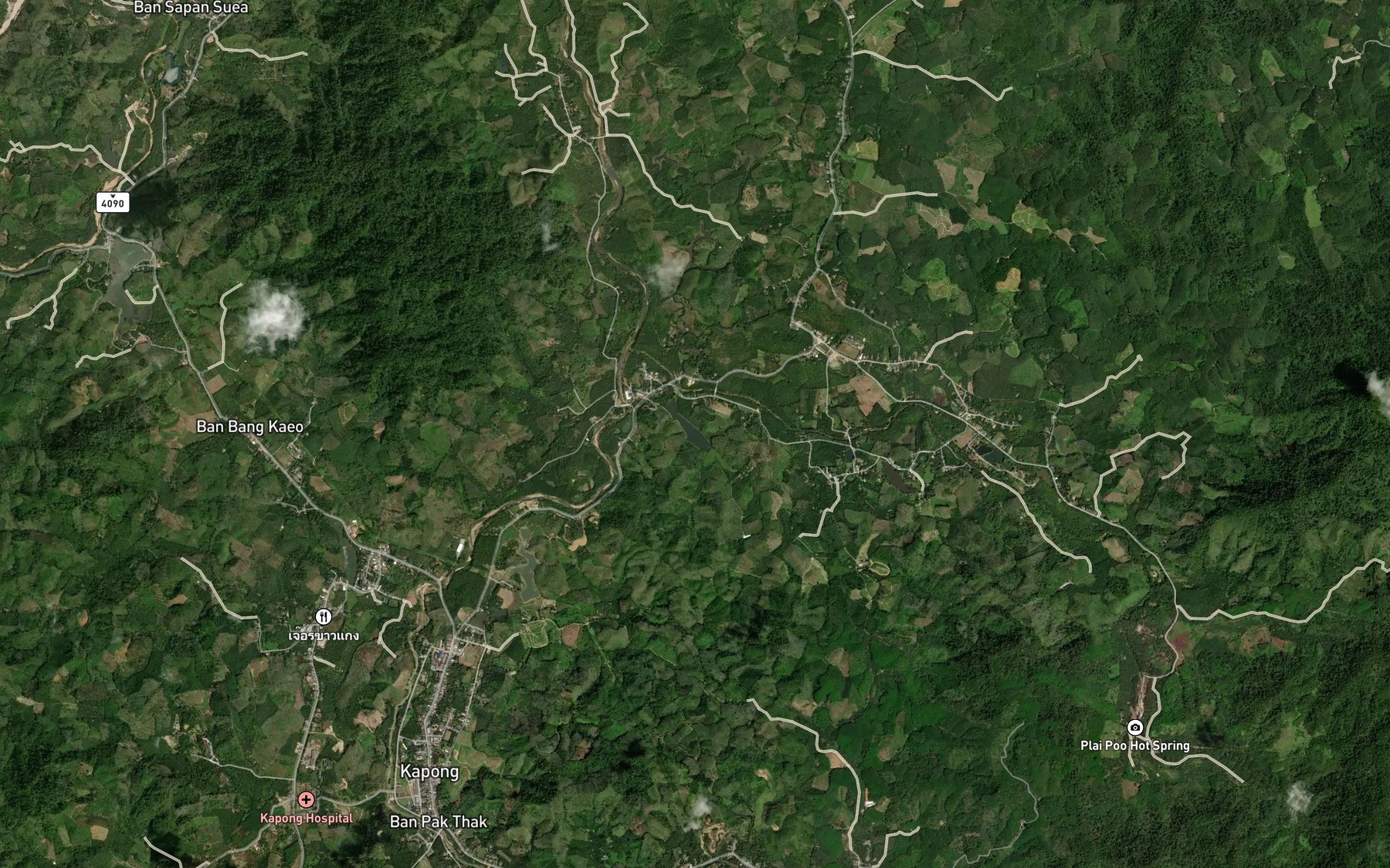 Satellite map of the Nong Ta Hem