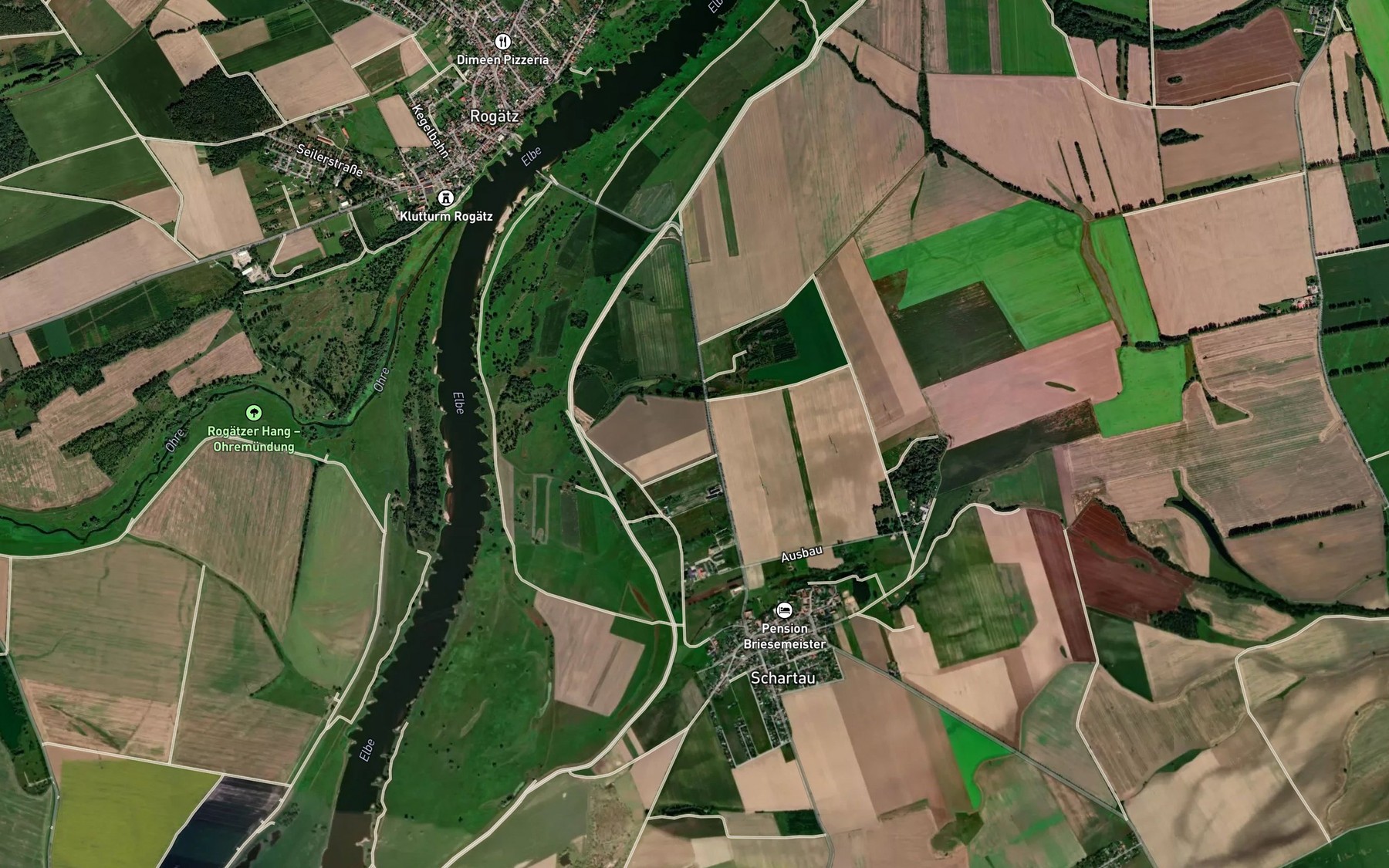 Satellite map of the Mohrslake