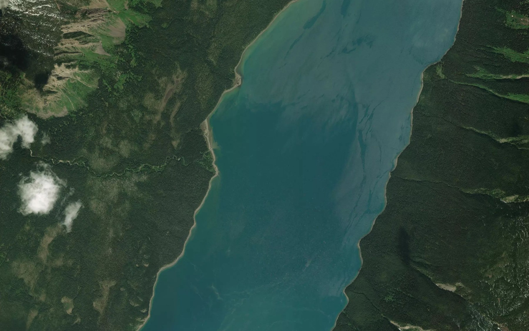 Satellite map of the Torres Channel