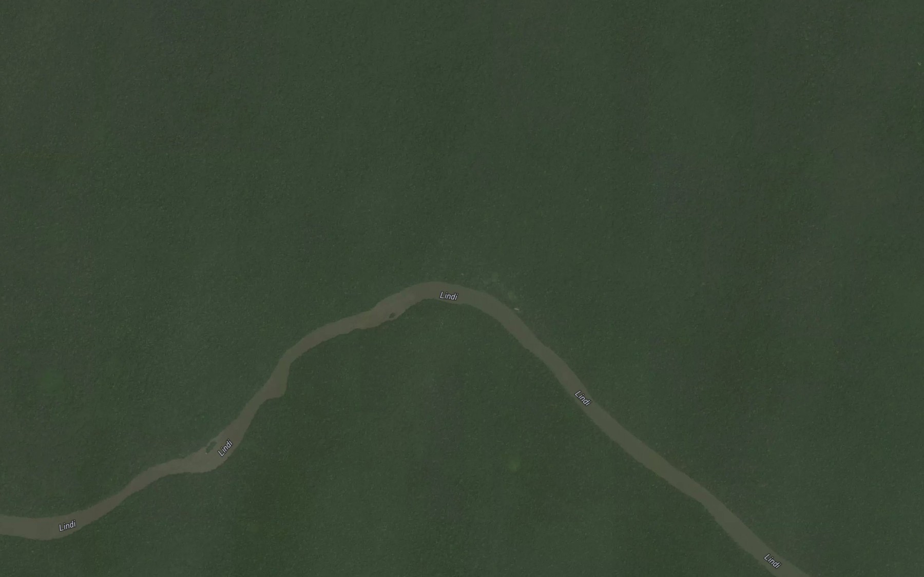 Satellite map of the Mambila