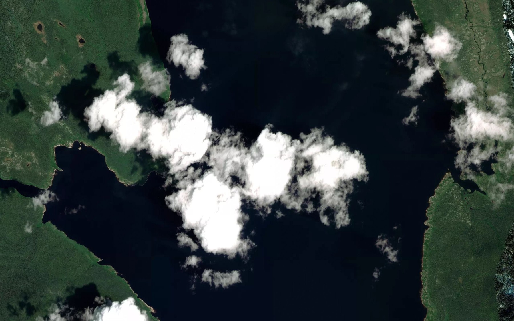 Satellite map of the Baie Memory