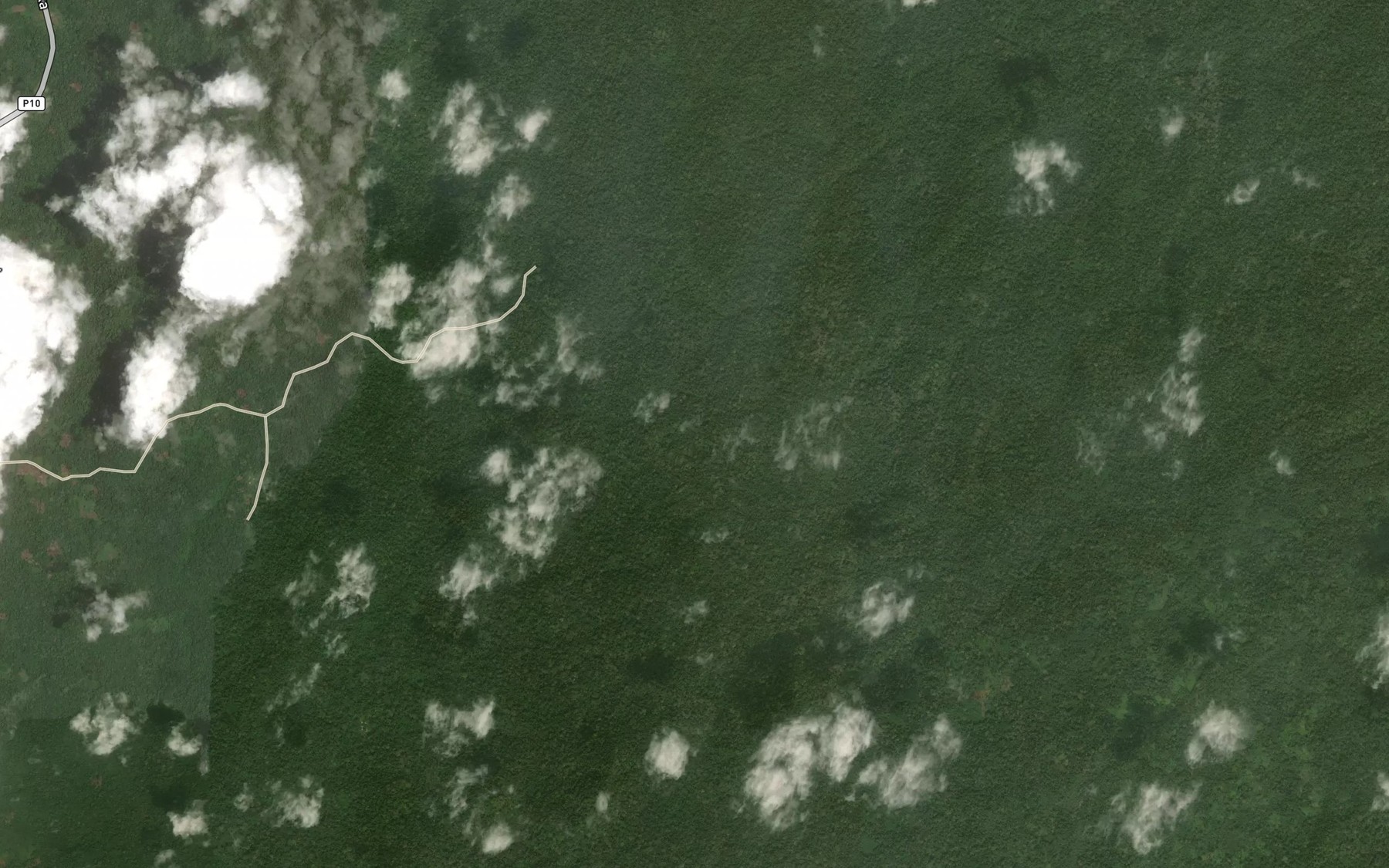 Satellite map of the Malanga