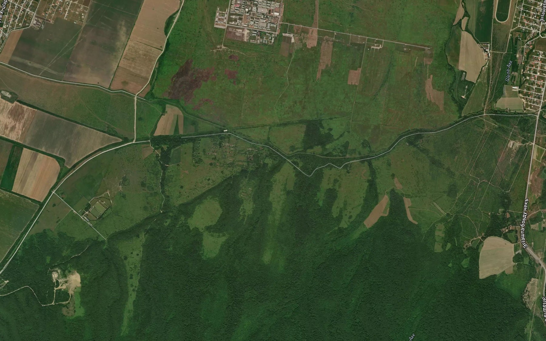 Satellite map of the Mezy-Ayn