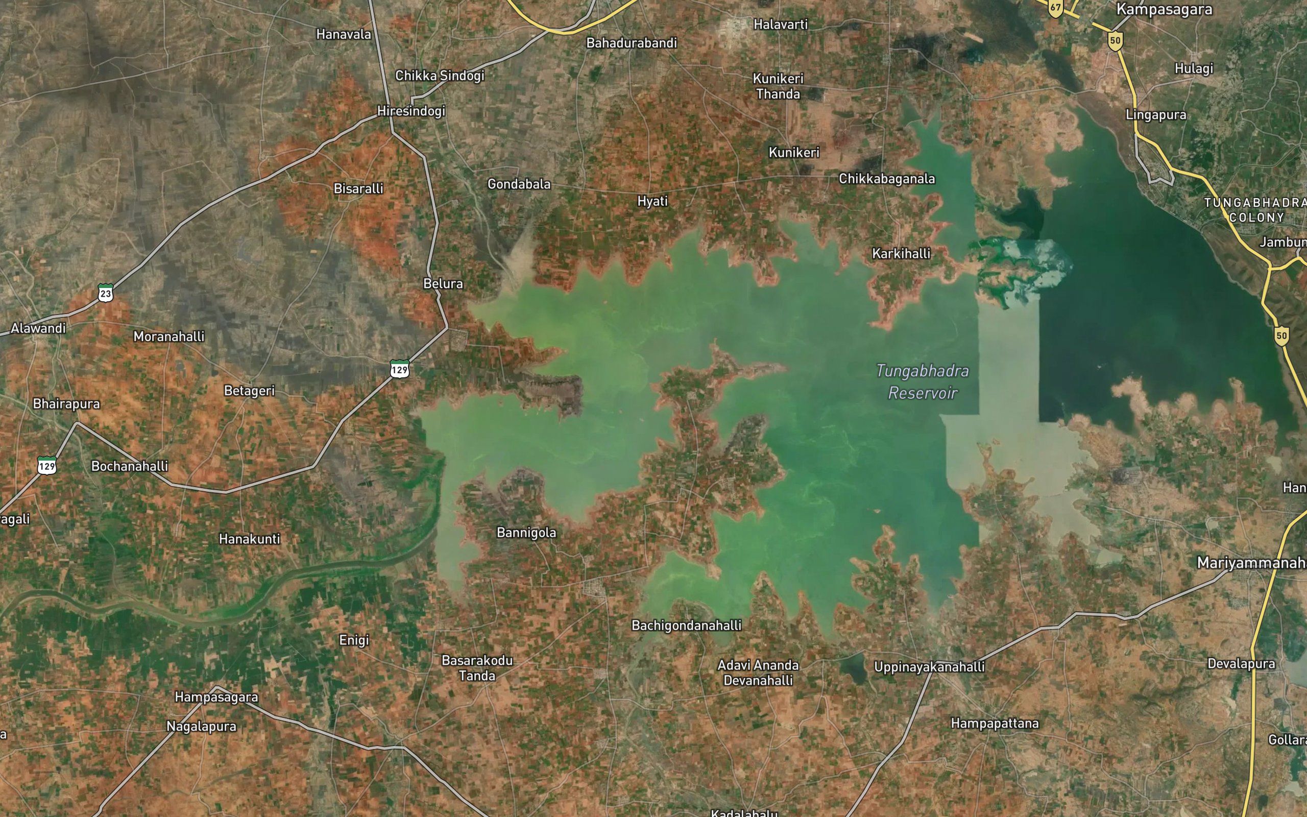 Tunga Bhadra Reservoir