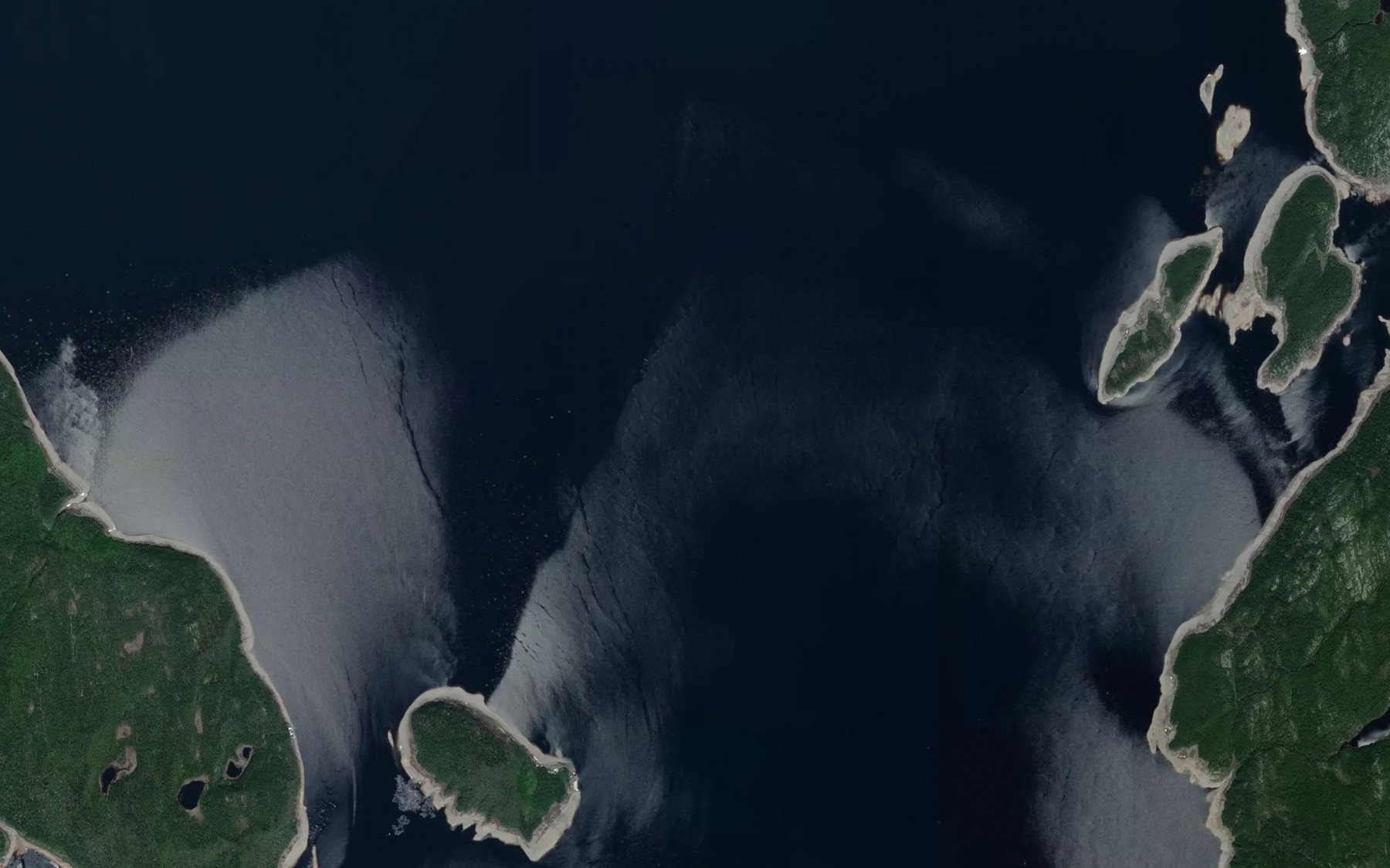 Satellite map of the Riviere Hart Jaune