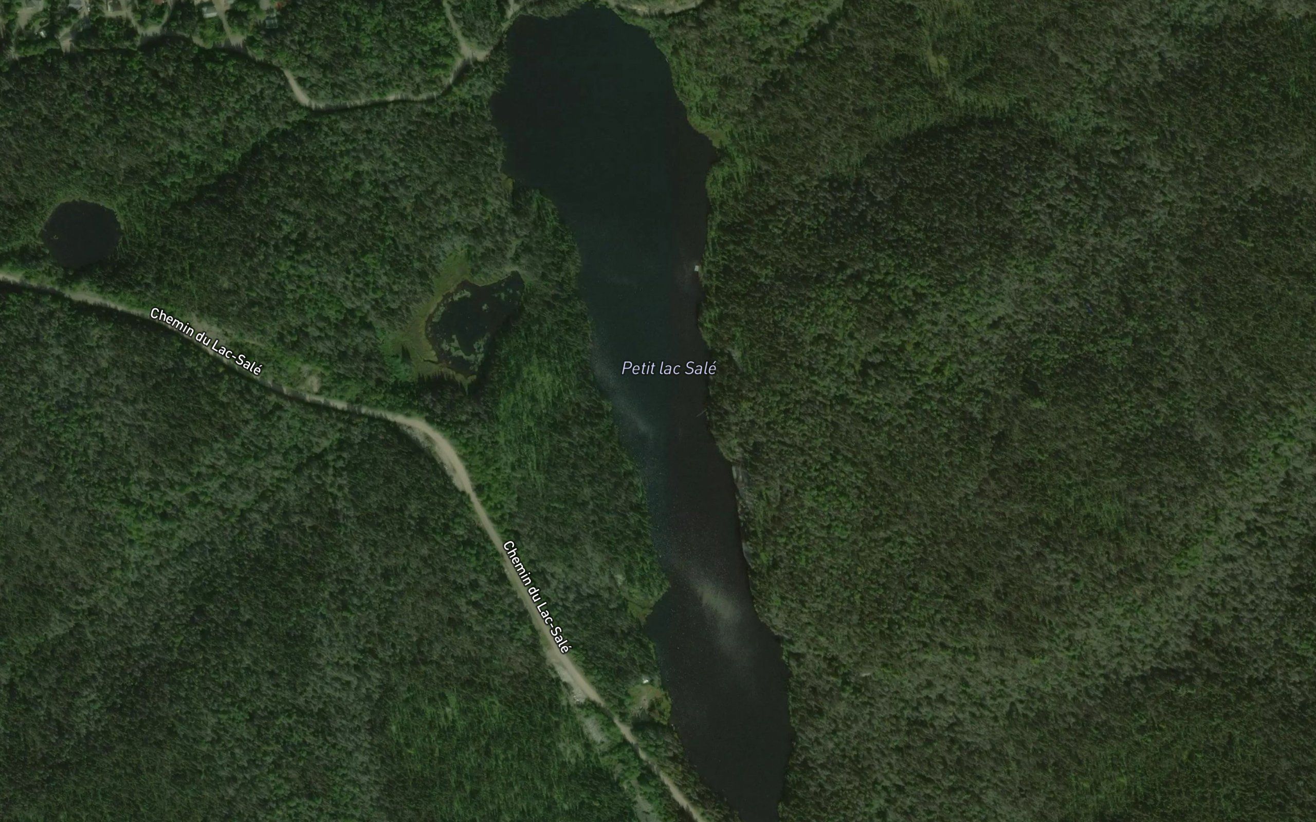 Petit lac Sale