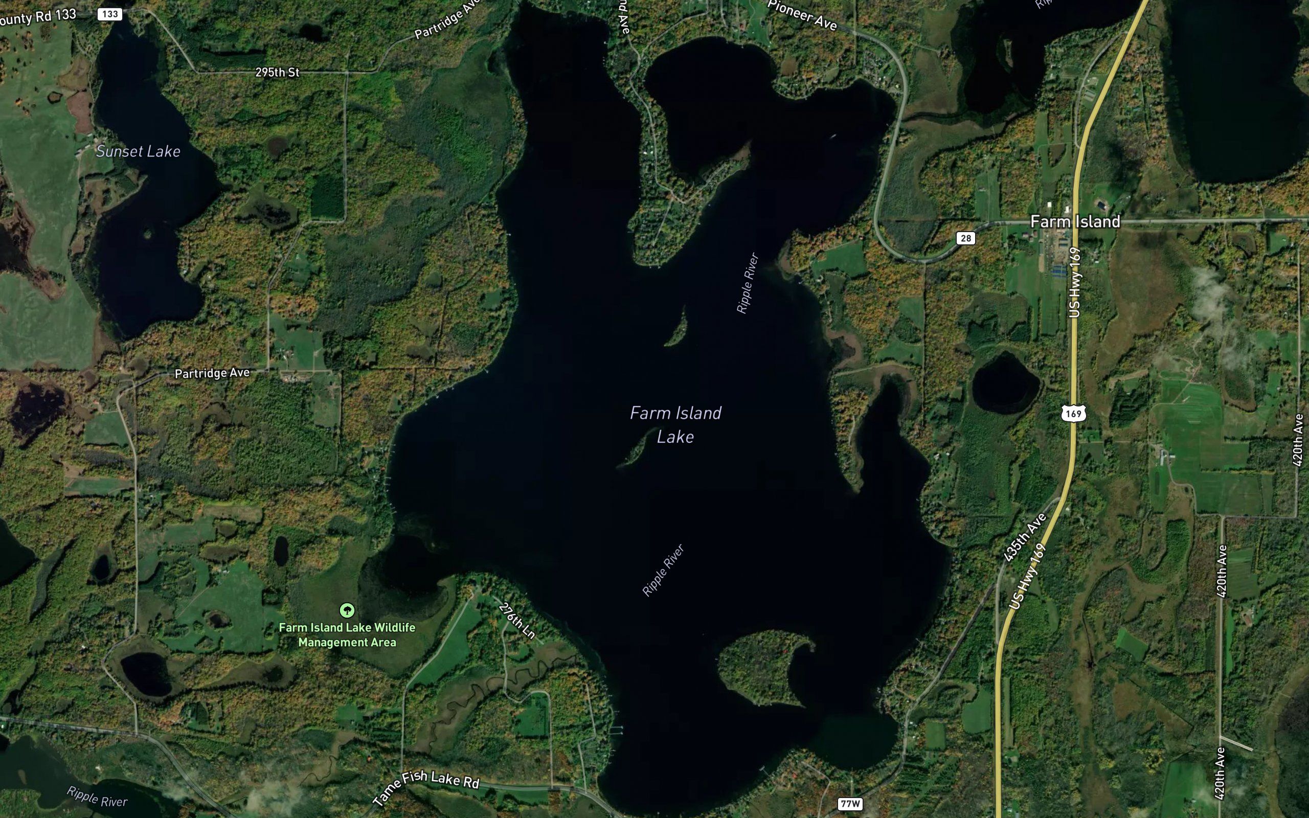 Farm Island Lake