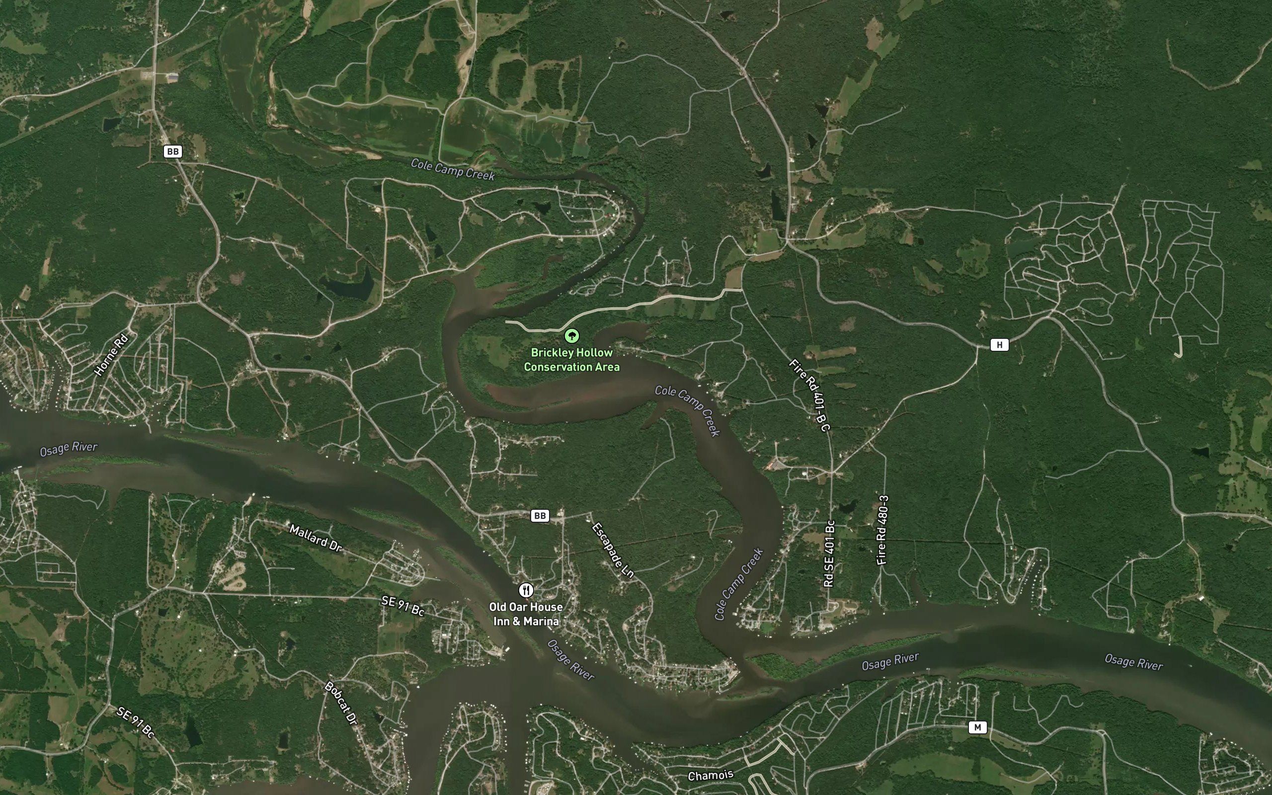Cole Camp Creek Arm