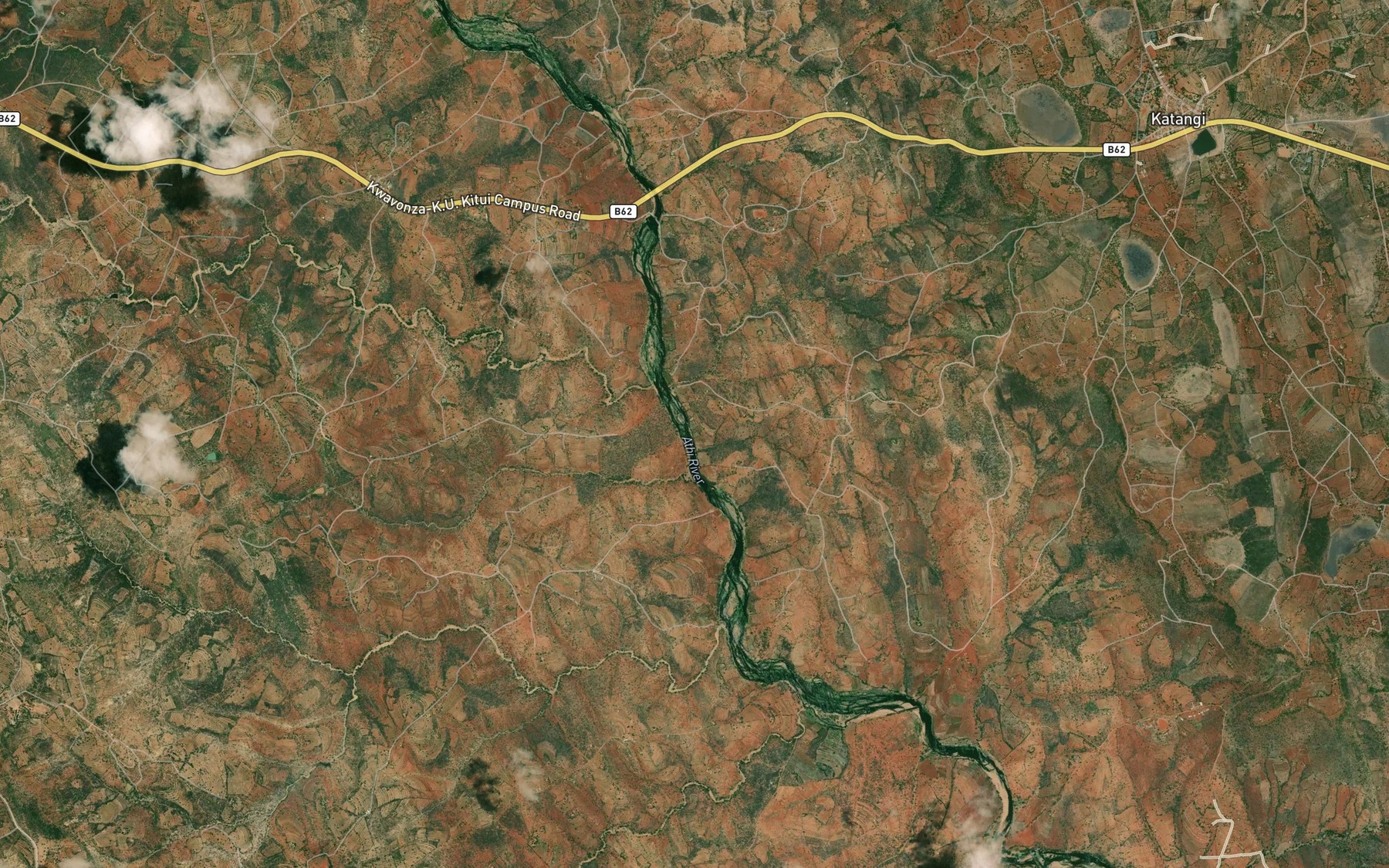 Satellite map of the Myondoni
