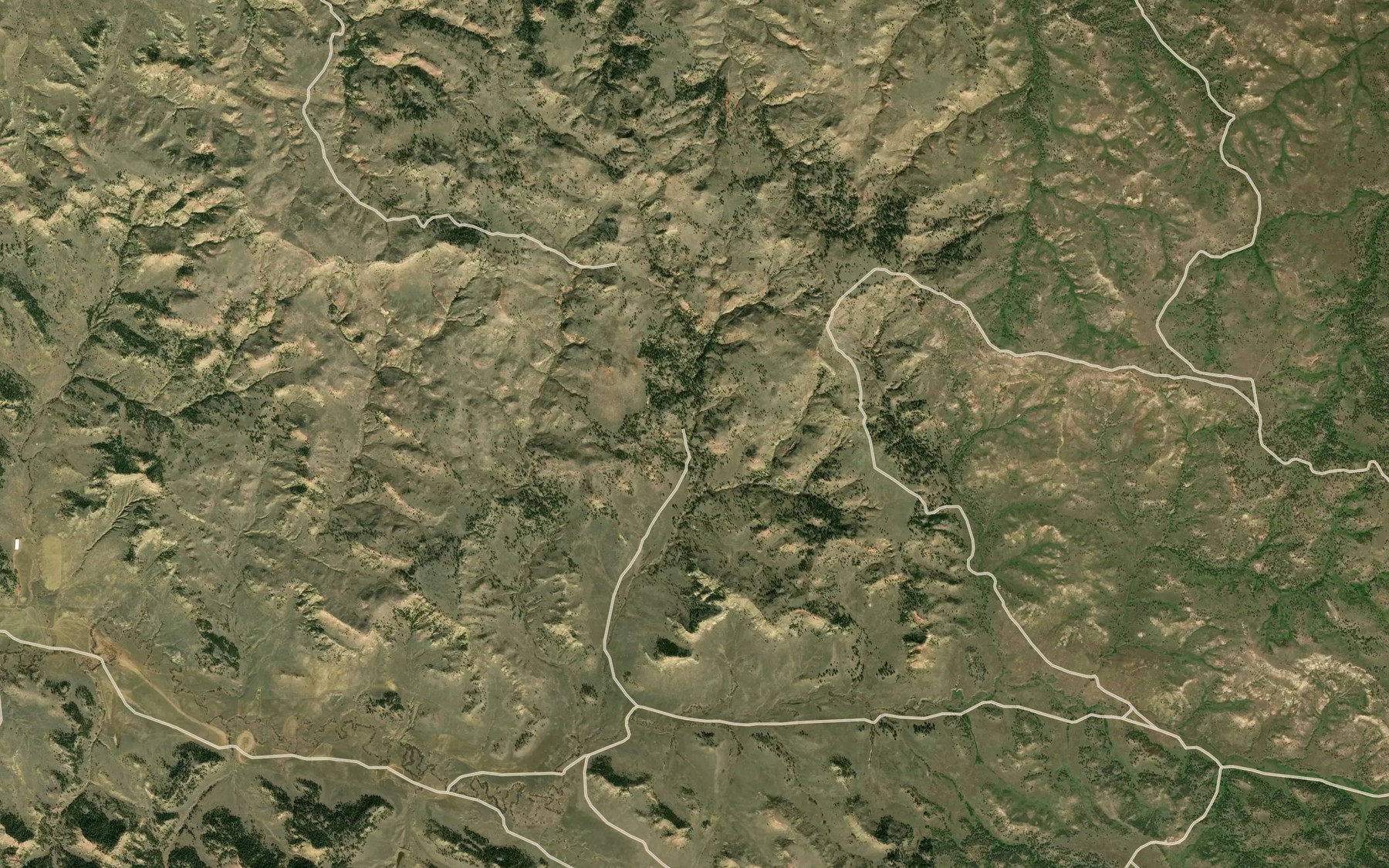 Satellite map of the 03S46E34DDCD01 Spring