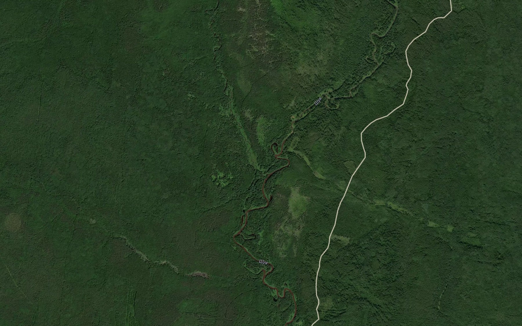 Satellite map of the Ingir'