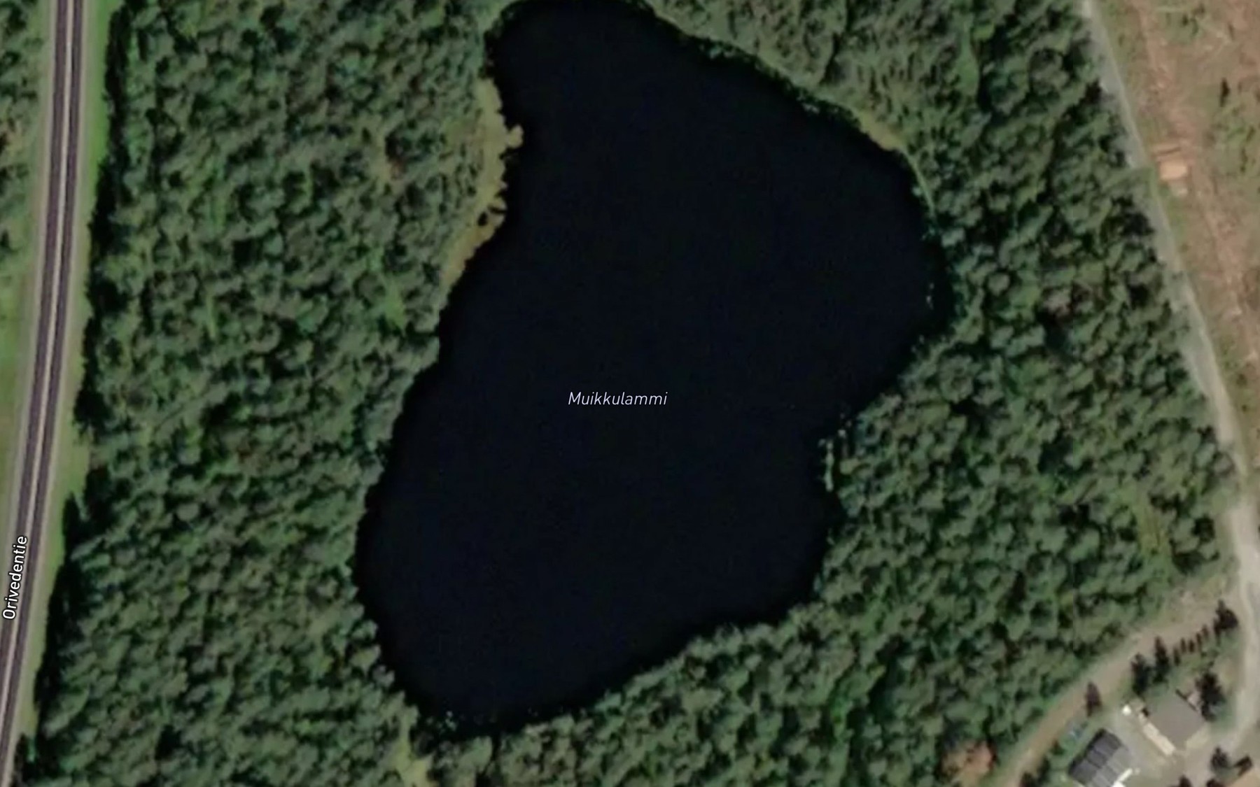 Satellite map of the Muikkulammi