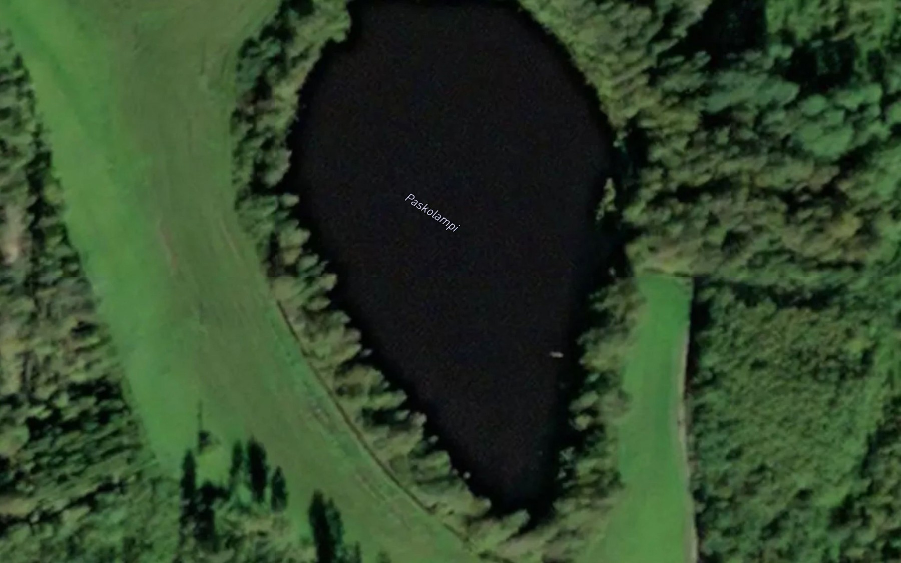 Satellite map of the Paskolampi