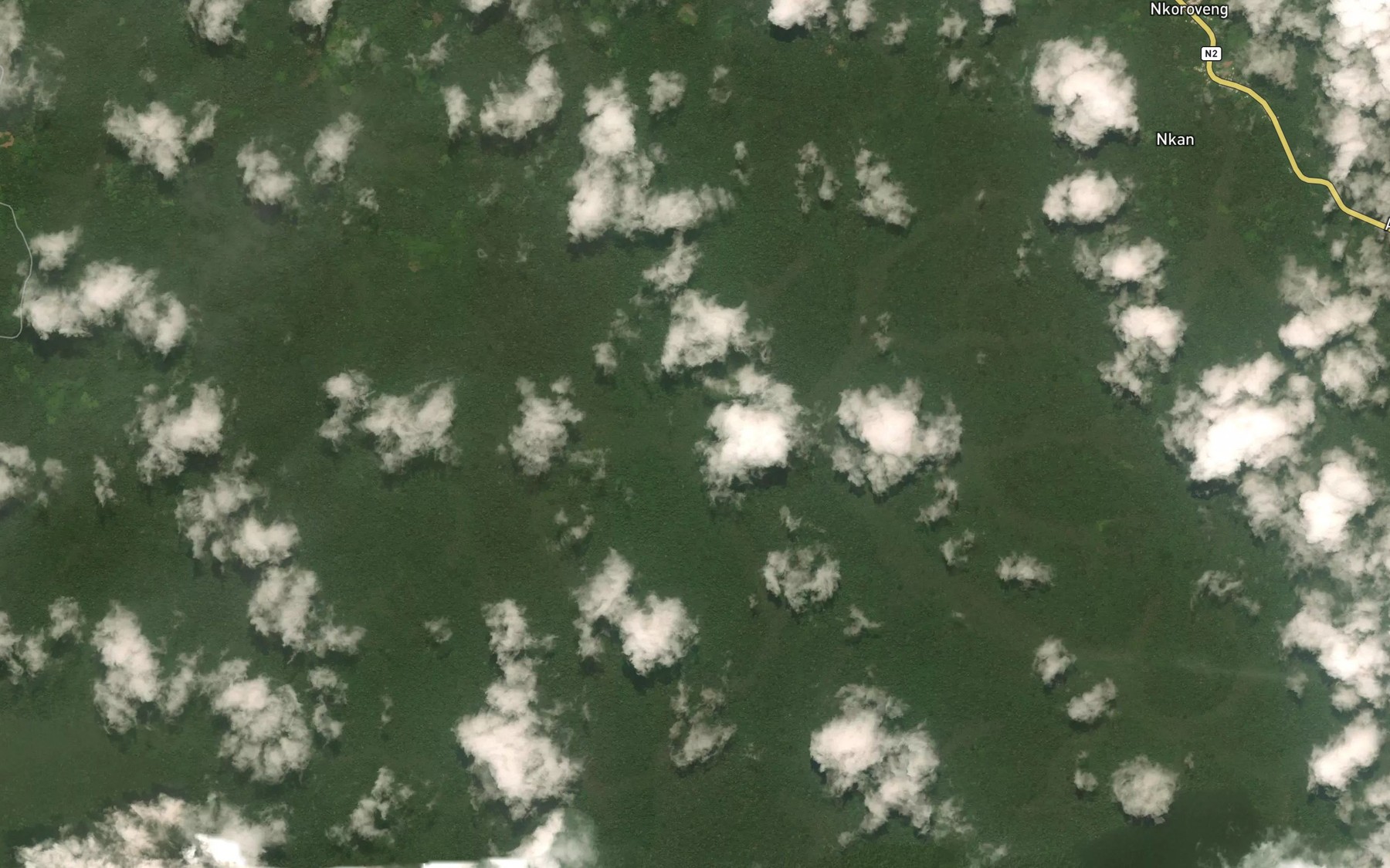 Satellite map of the Dadjoum