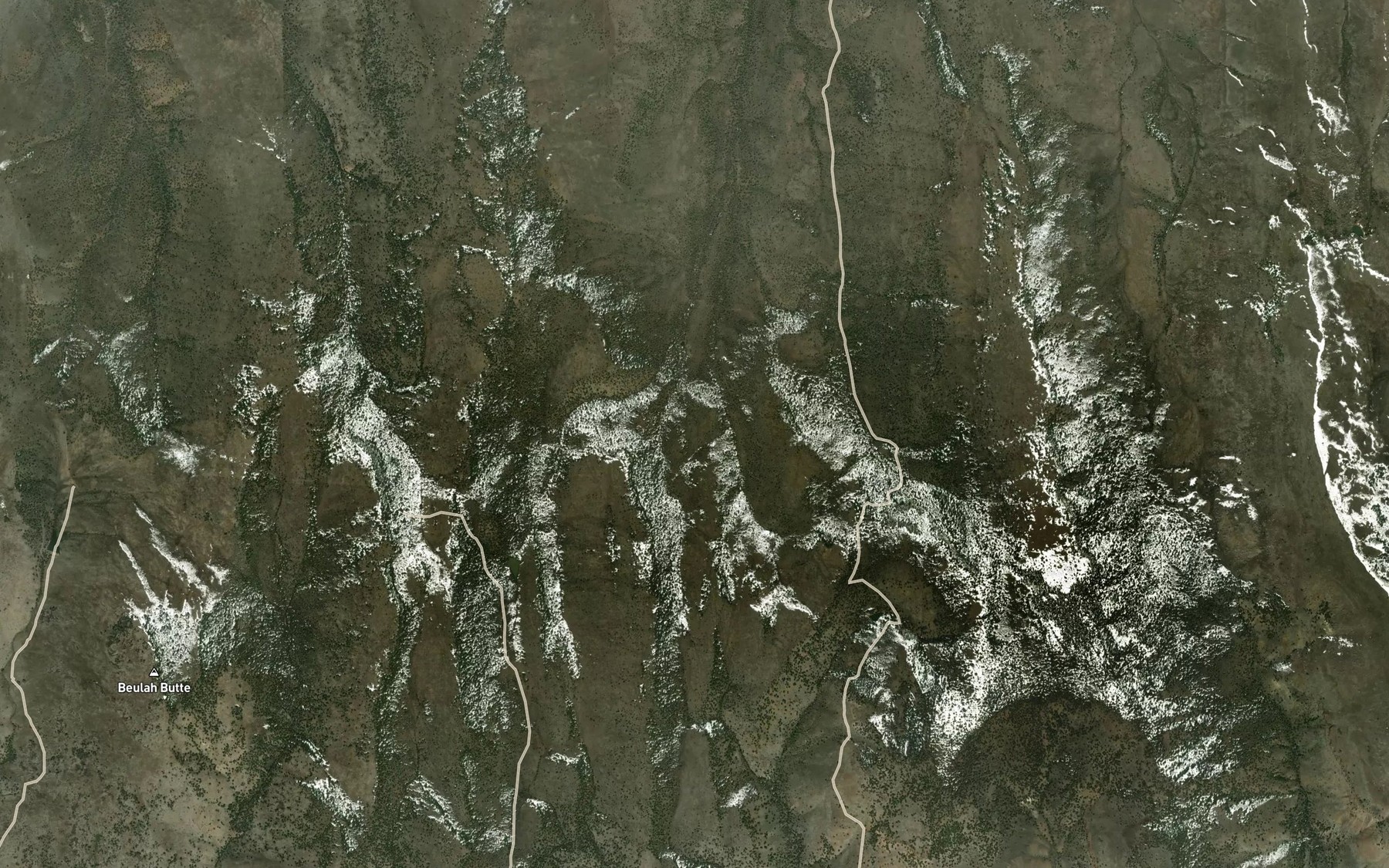 Satellite map of the Rodeo Spring