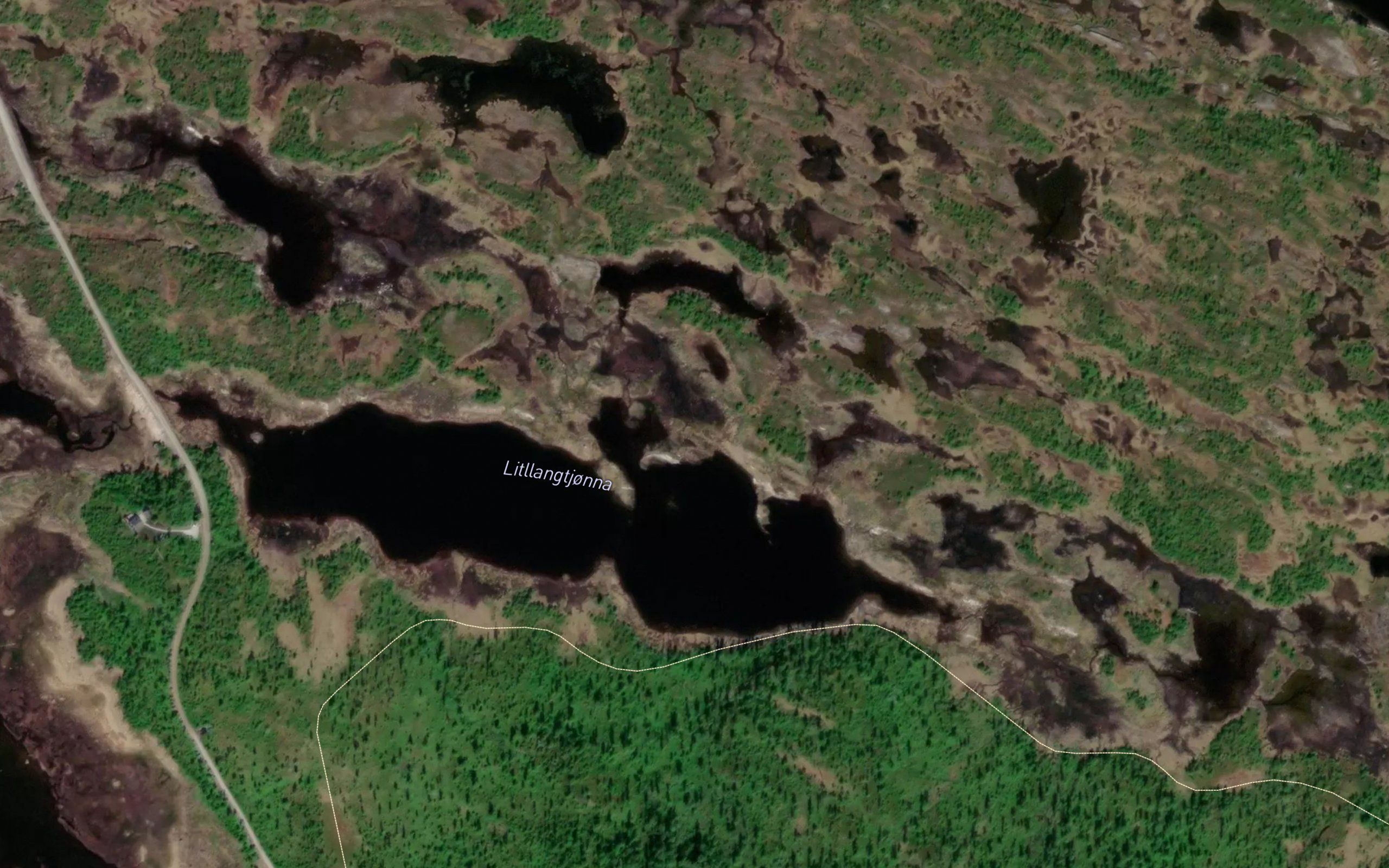 Langtjorna,litle