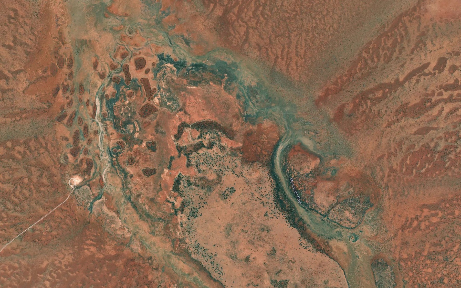 Satellite map of the Kilekilegunna Pool