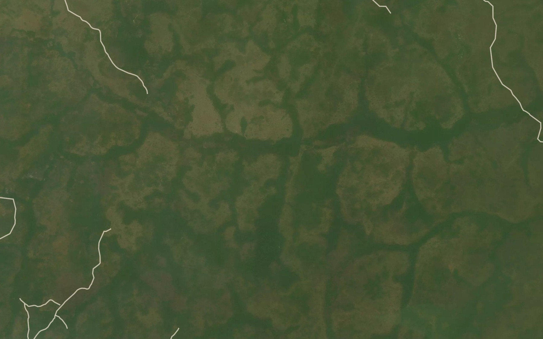 Satellite map of the Modjeke