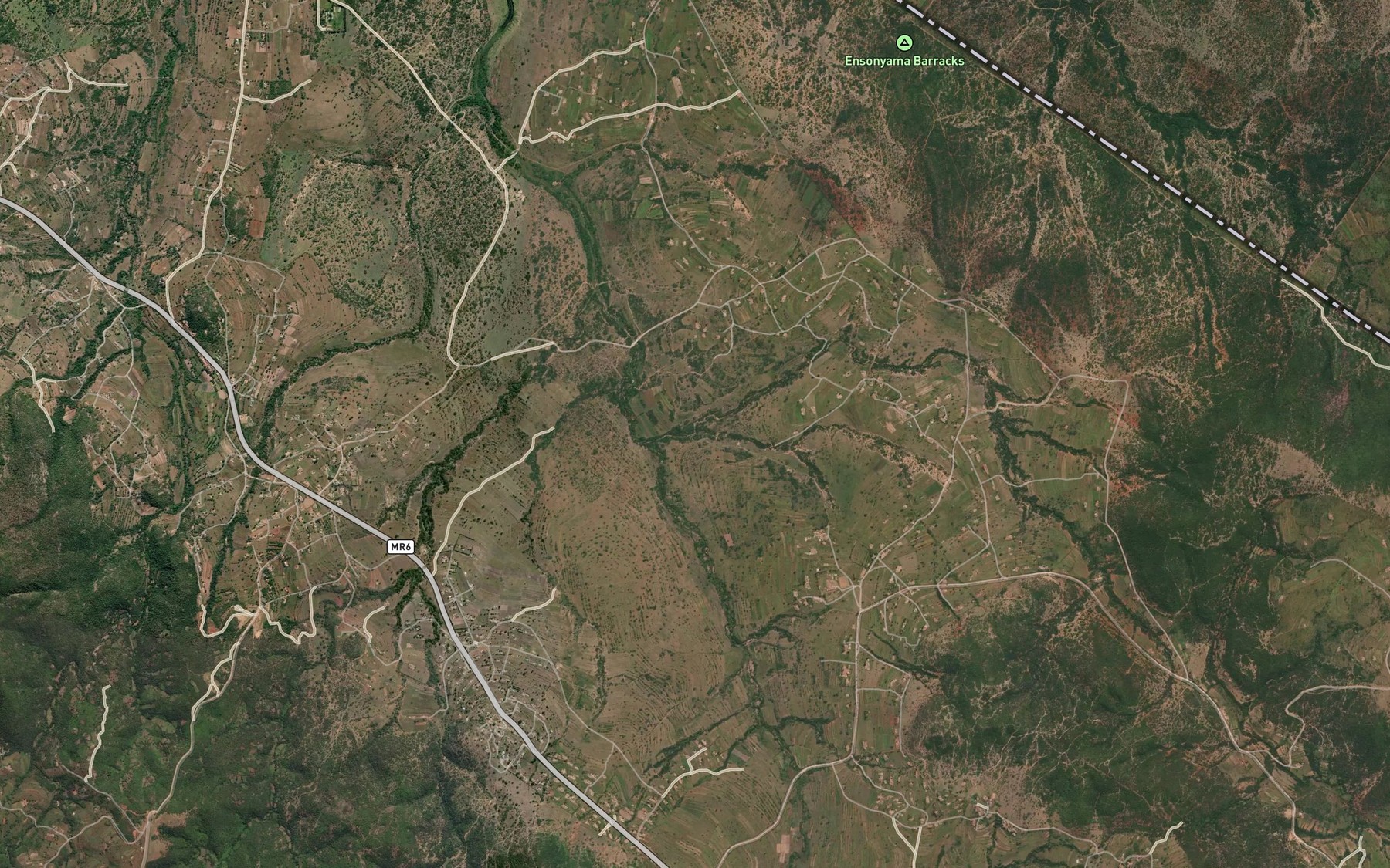 Satellite map of the Nsonyama