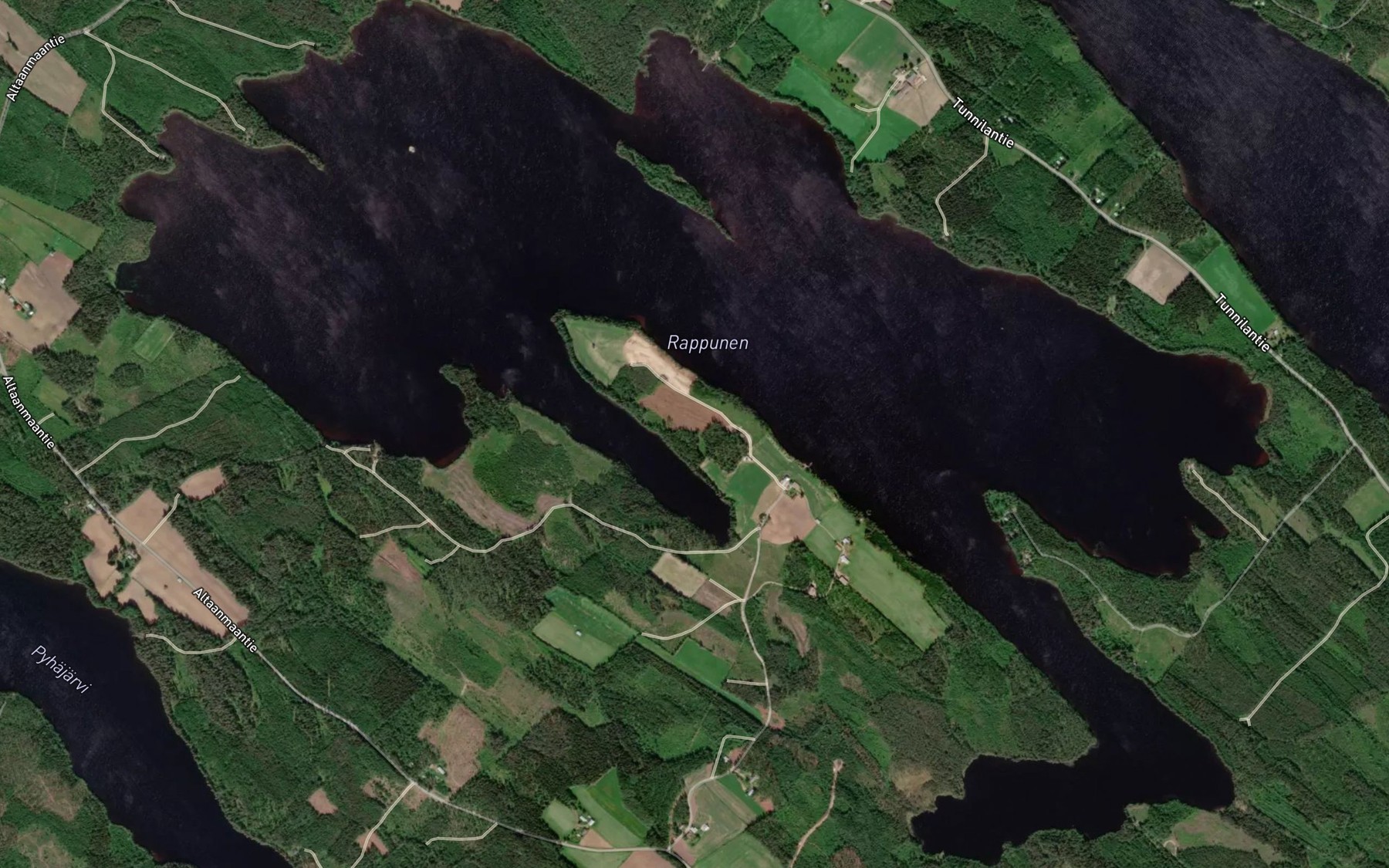 Satellite map of the Rappunen