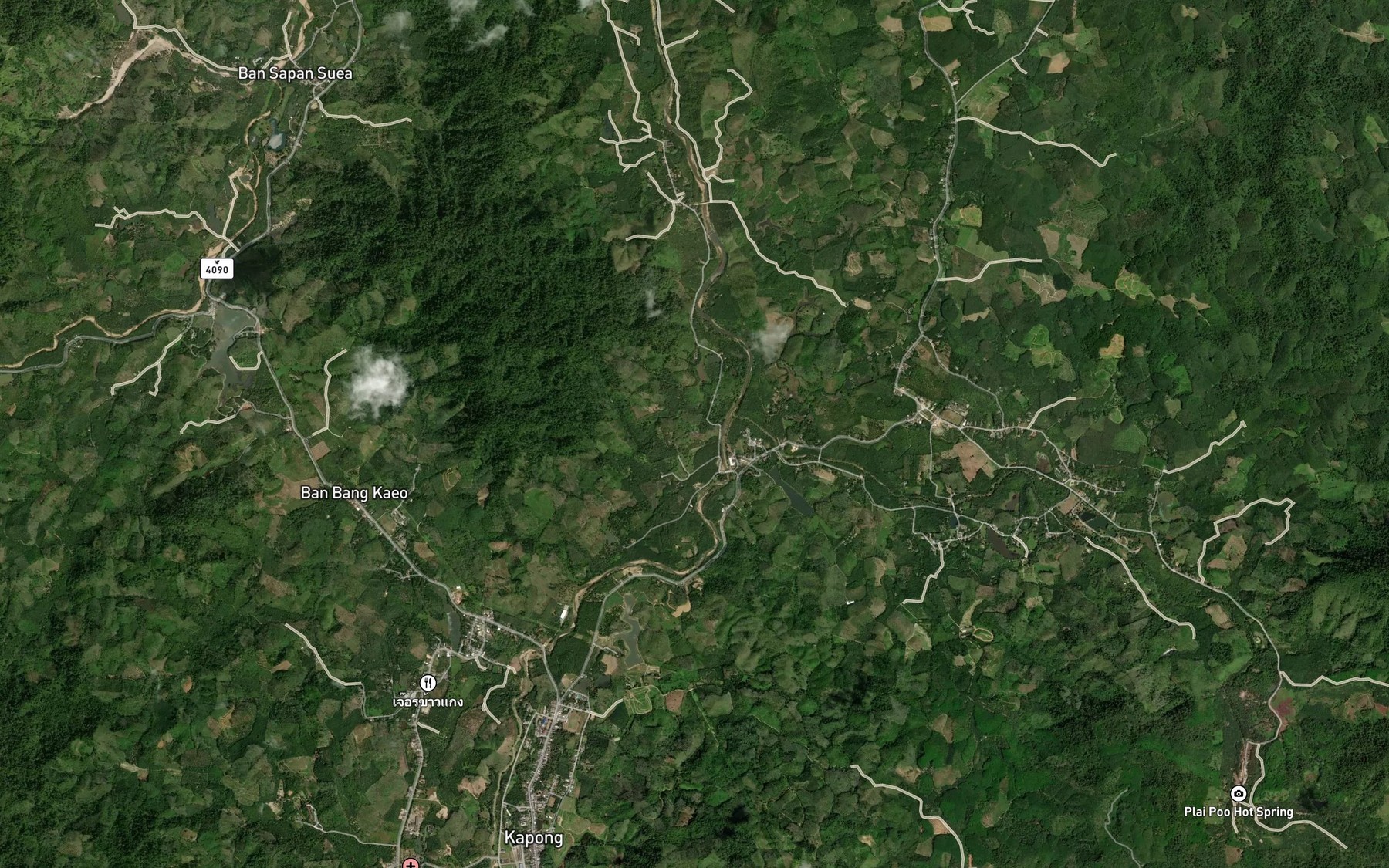 Satellite map of the Nong Bang Sai