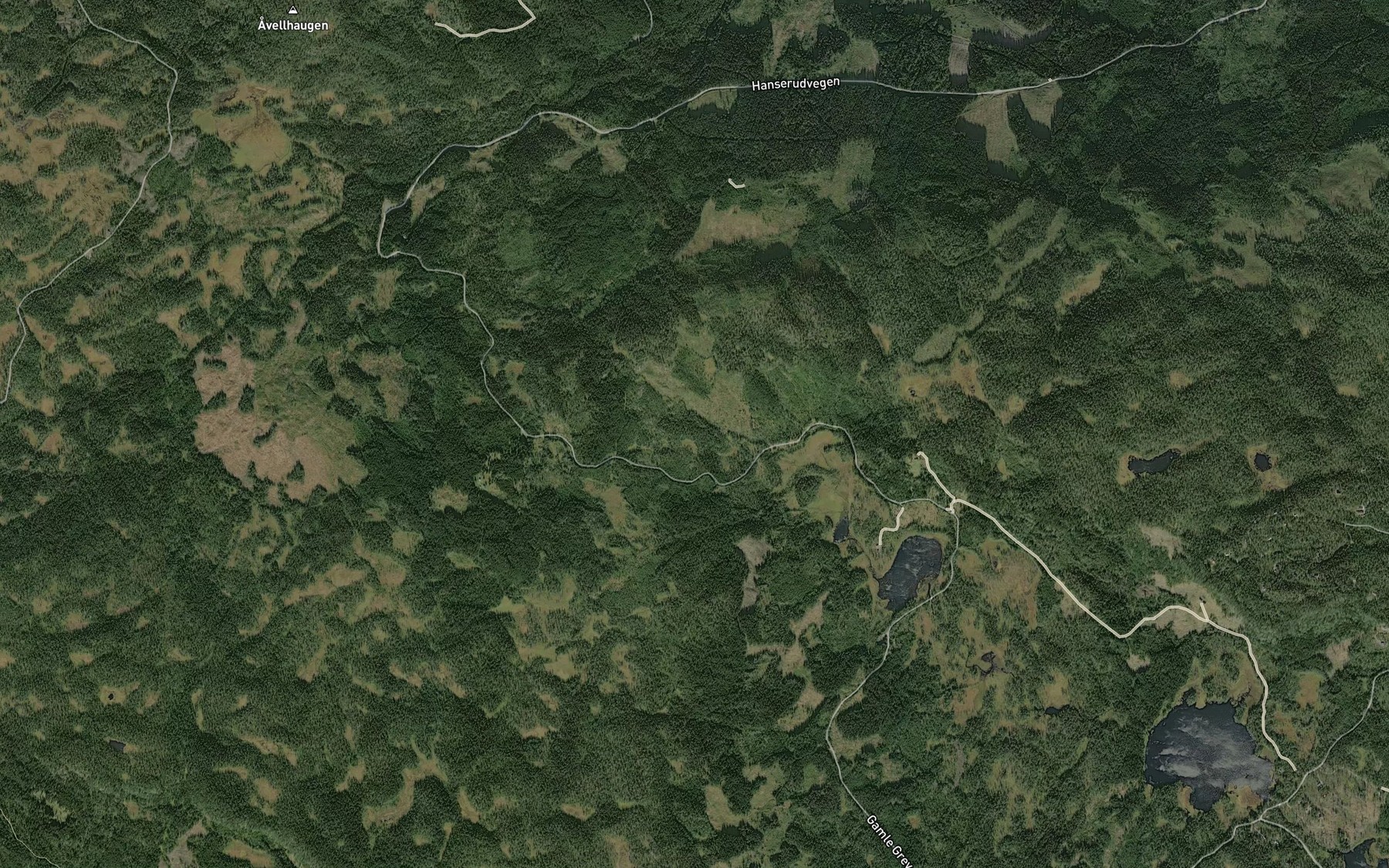 Satellite map of the Svartbekken