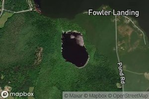 Satellite map of the Ben Annis Pond