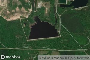 Satellite map of the Surge Pond