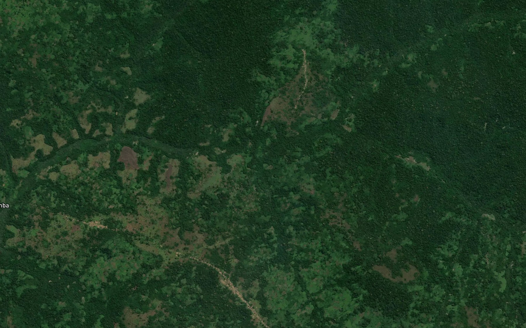Satellite map of the Shindea