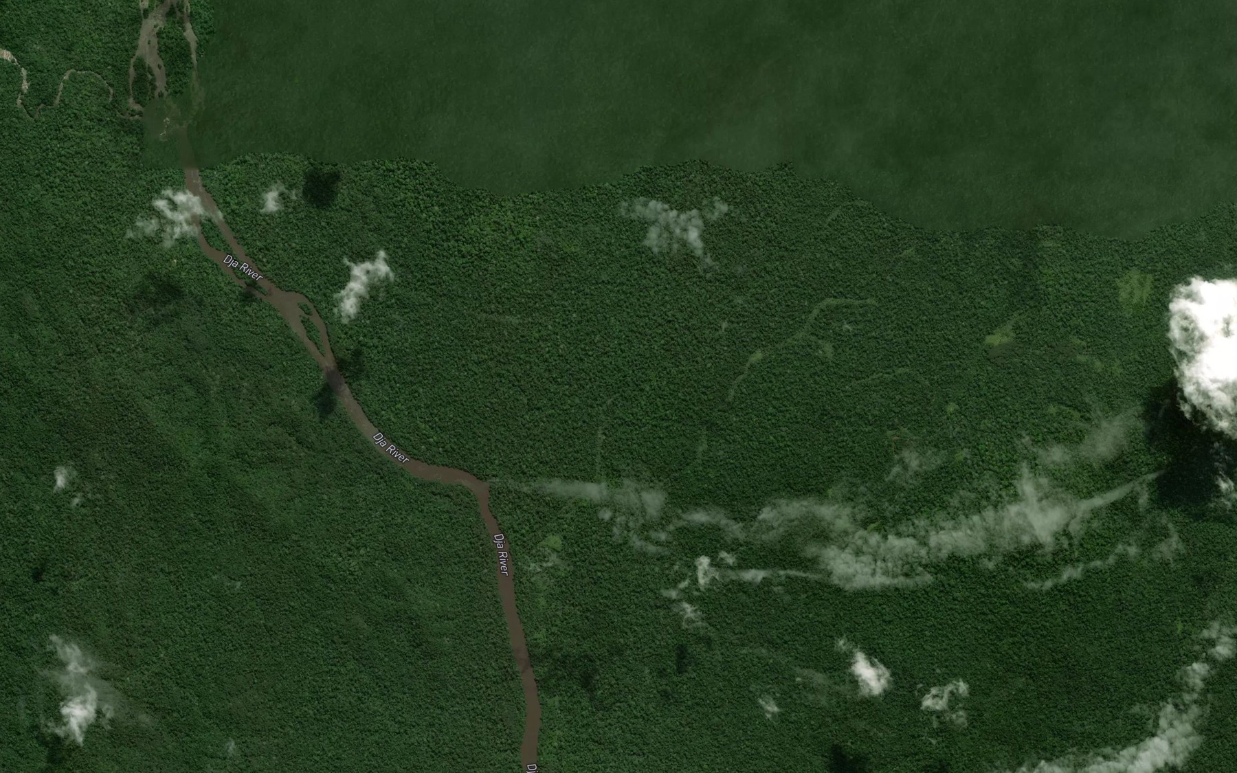 Satellite map of the Esep