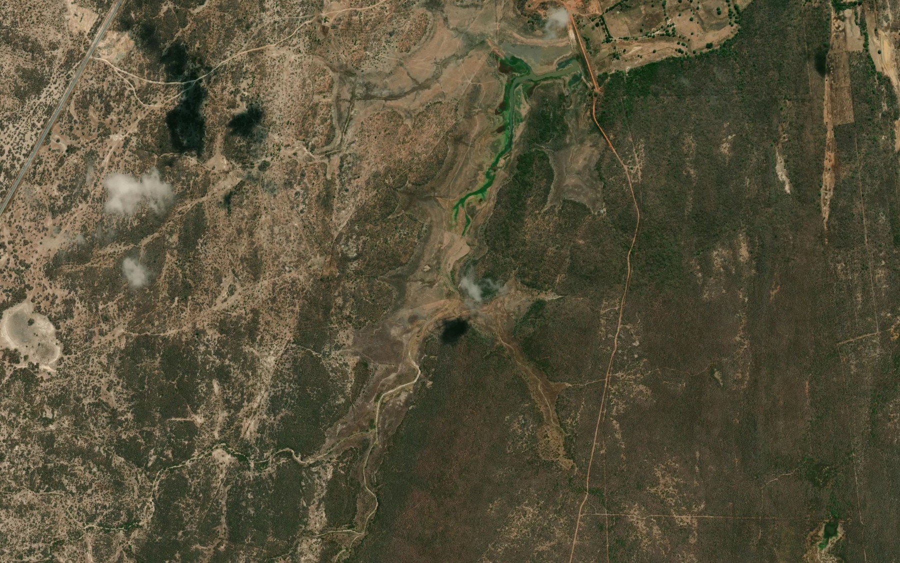 Satellite map of the Acude Japao