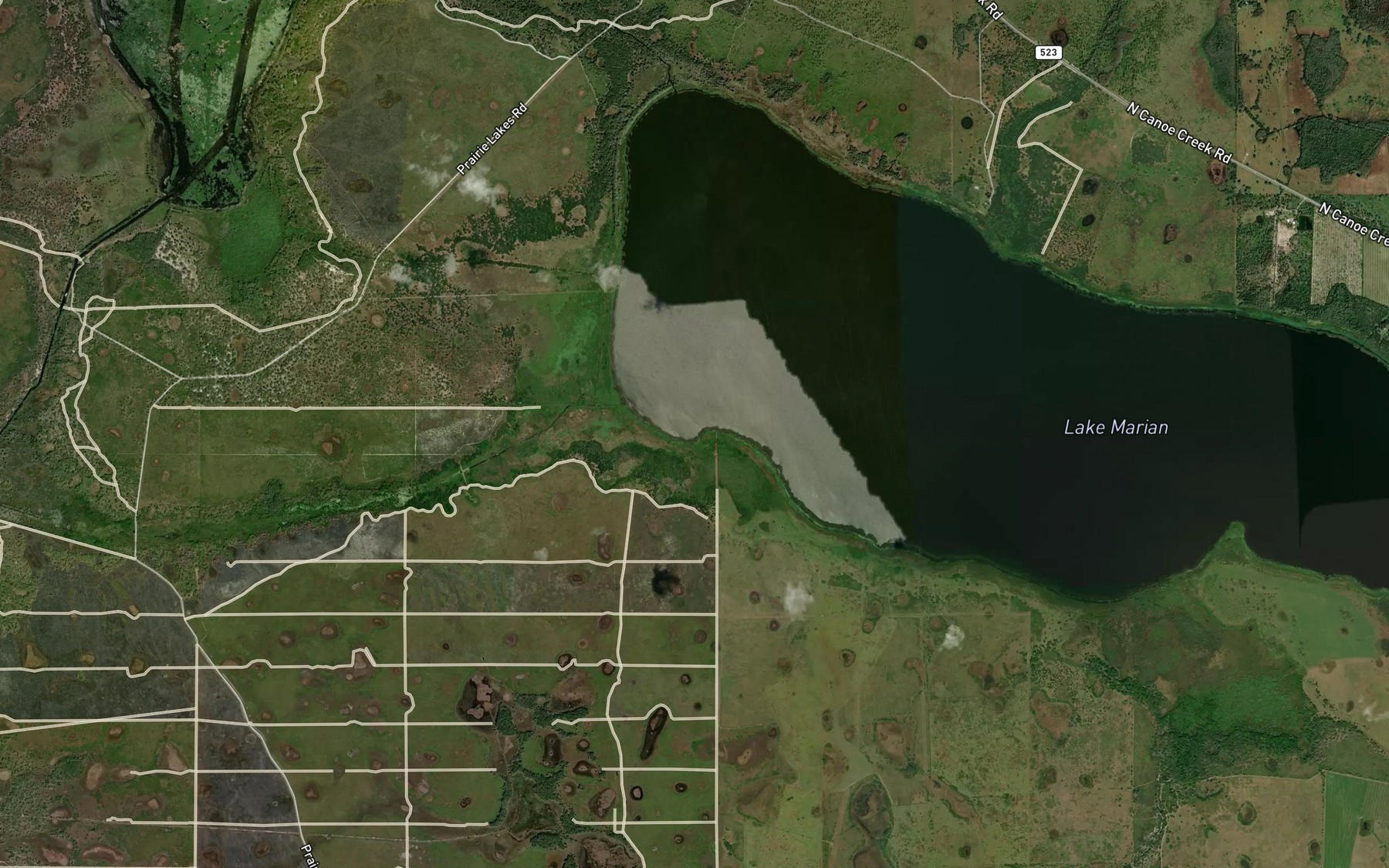 Satellite map of the Spot 5