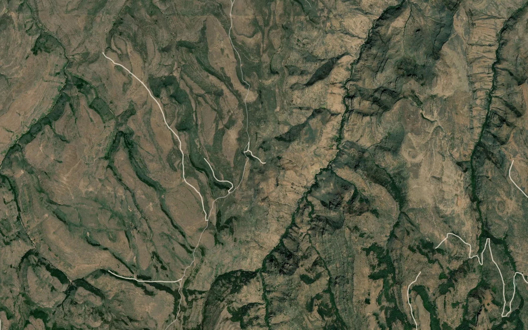 Satellite map of the Crockett Spring