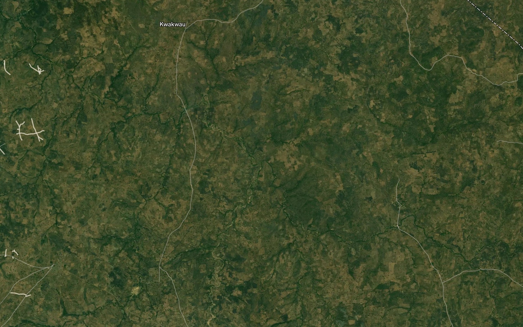 Satellite map of the River Lisha