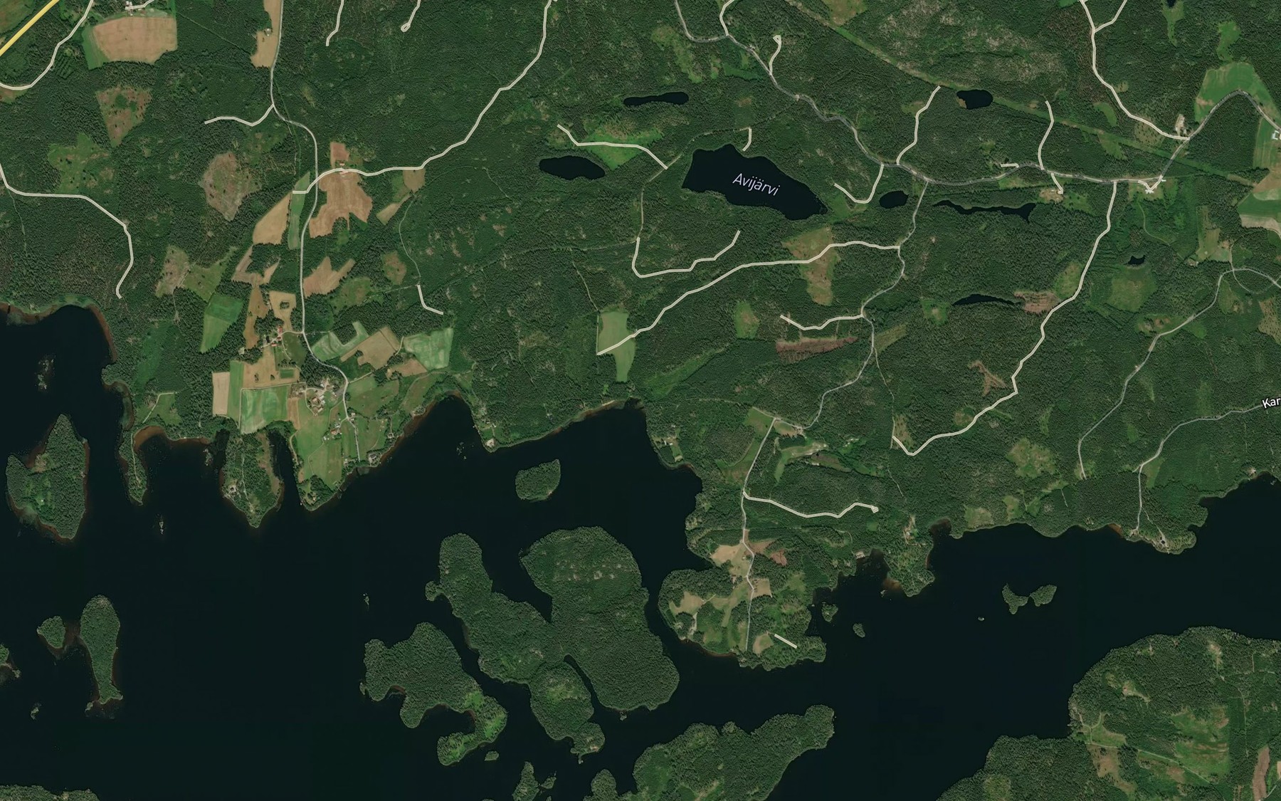 Satellite map of the Ratulanoja