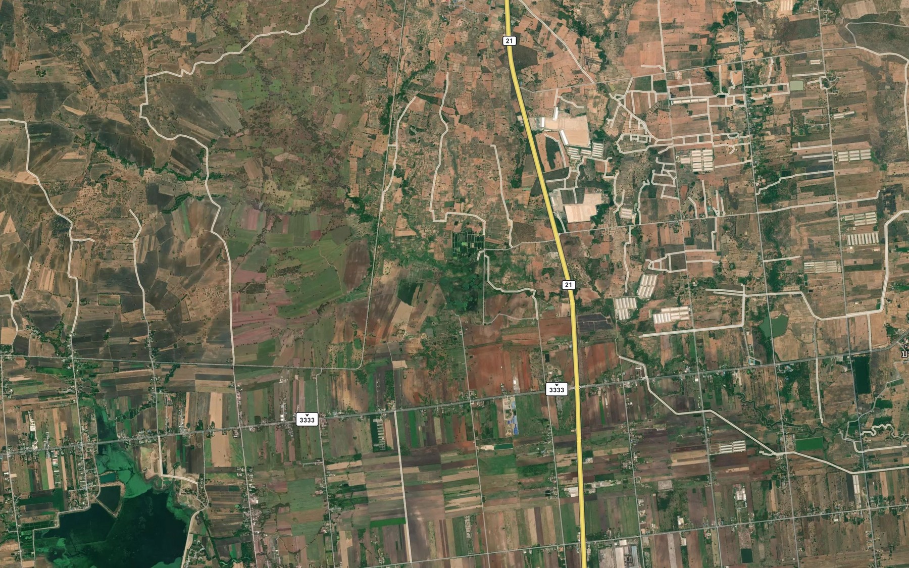 Satellite map of the Ang Kep Nam Huai Yang Ha