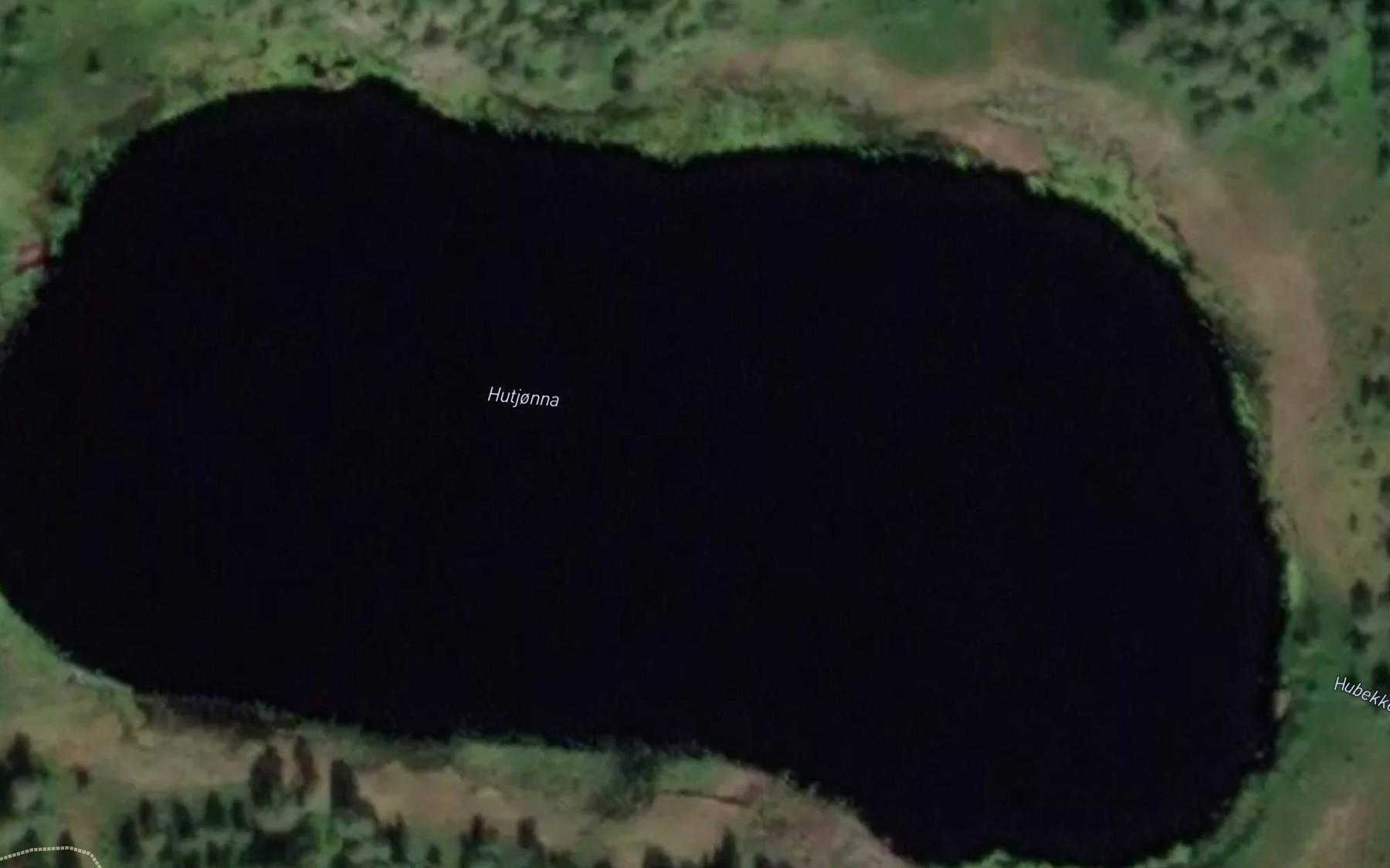 Satellite map of the Hutjorna