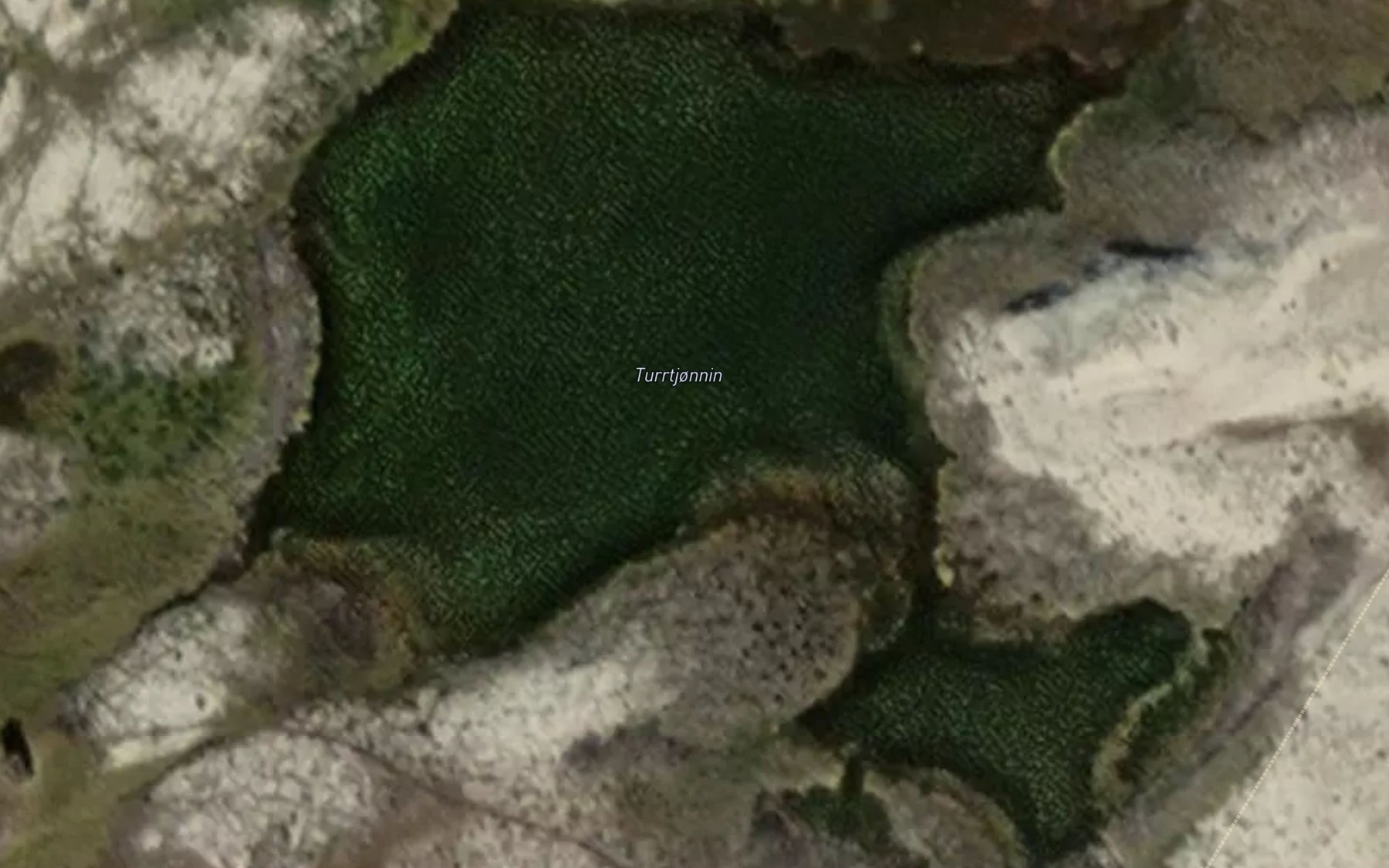 Satellite map of the Torrtjornin