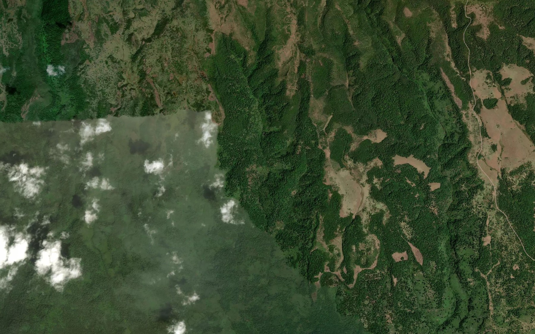 Satellite map of the Chebumon