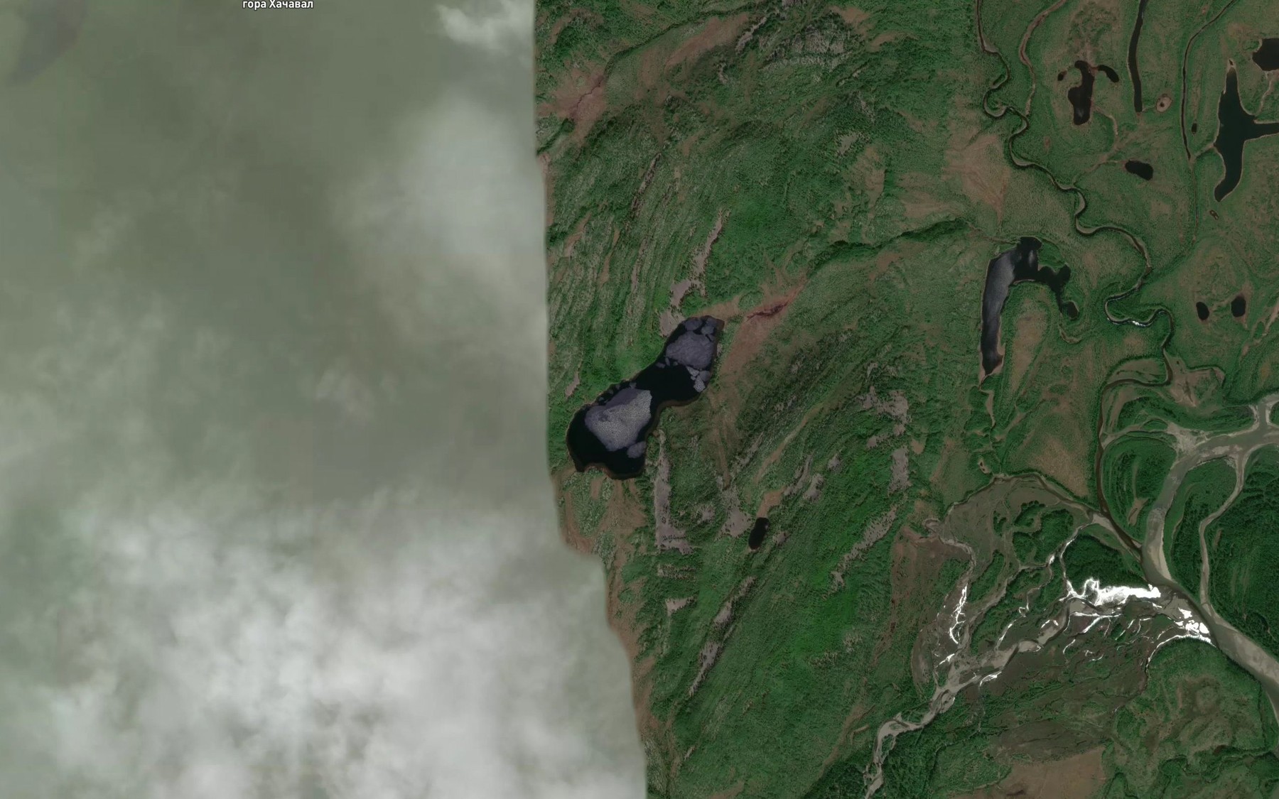 Satellite map of the Ozero Stochnoye